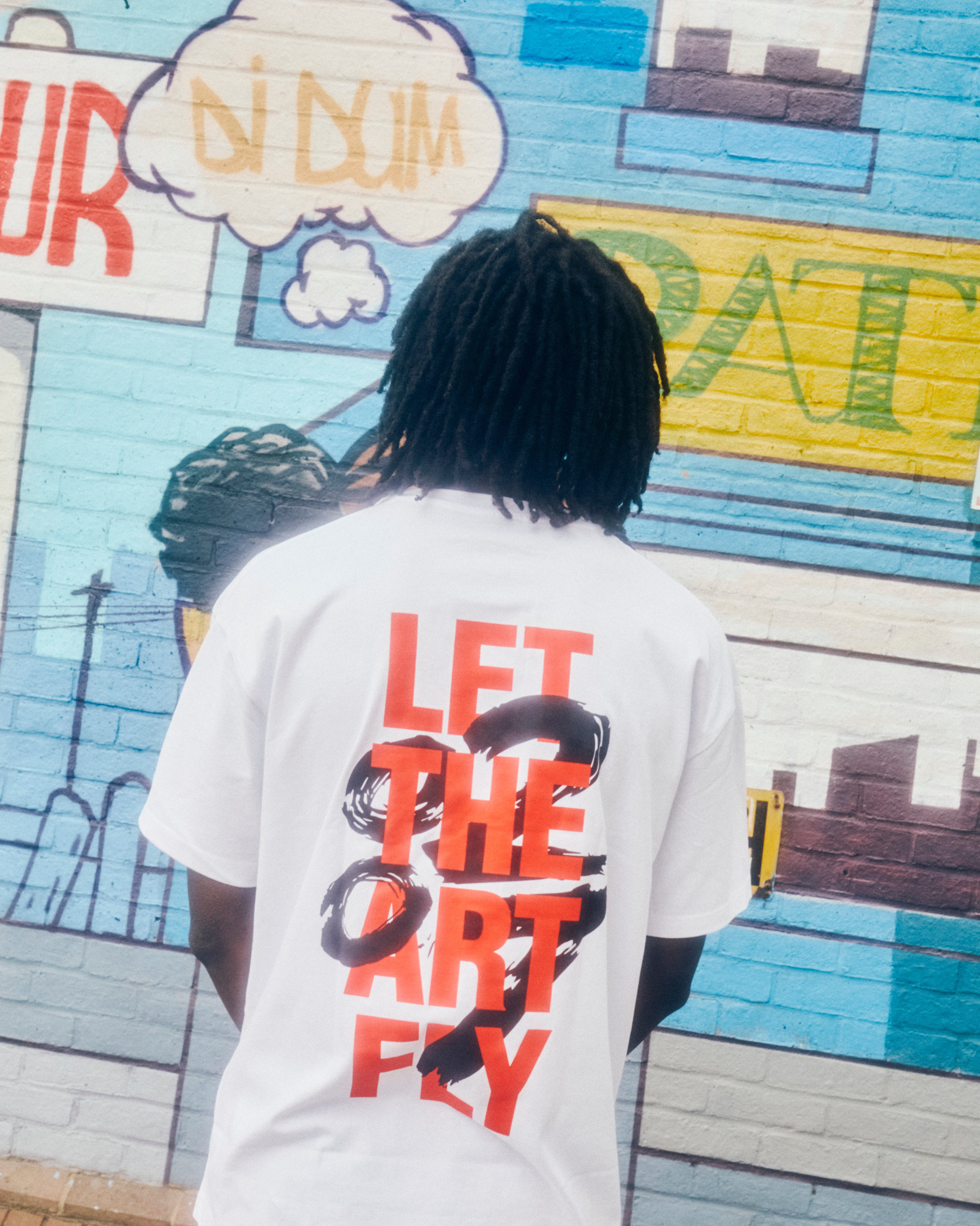 0207 Def Jam - 0207 Let The Art Fly White T-shirt