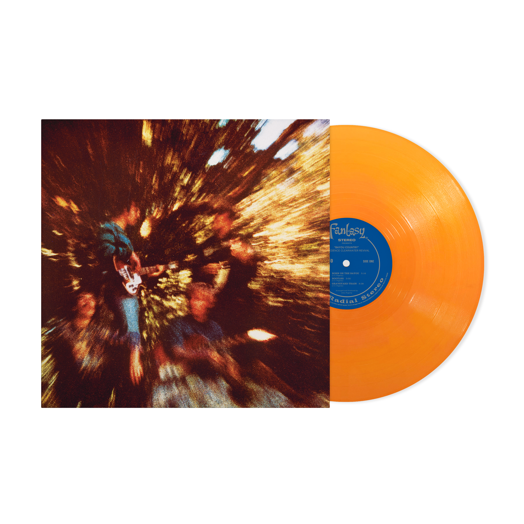 Creedence Clearwater Revival - Bayou Country: Limited Edition Opaque Tangerine Vinyl LP
