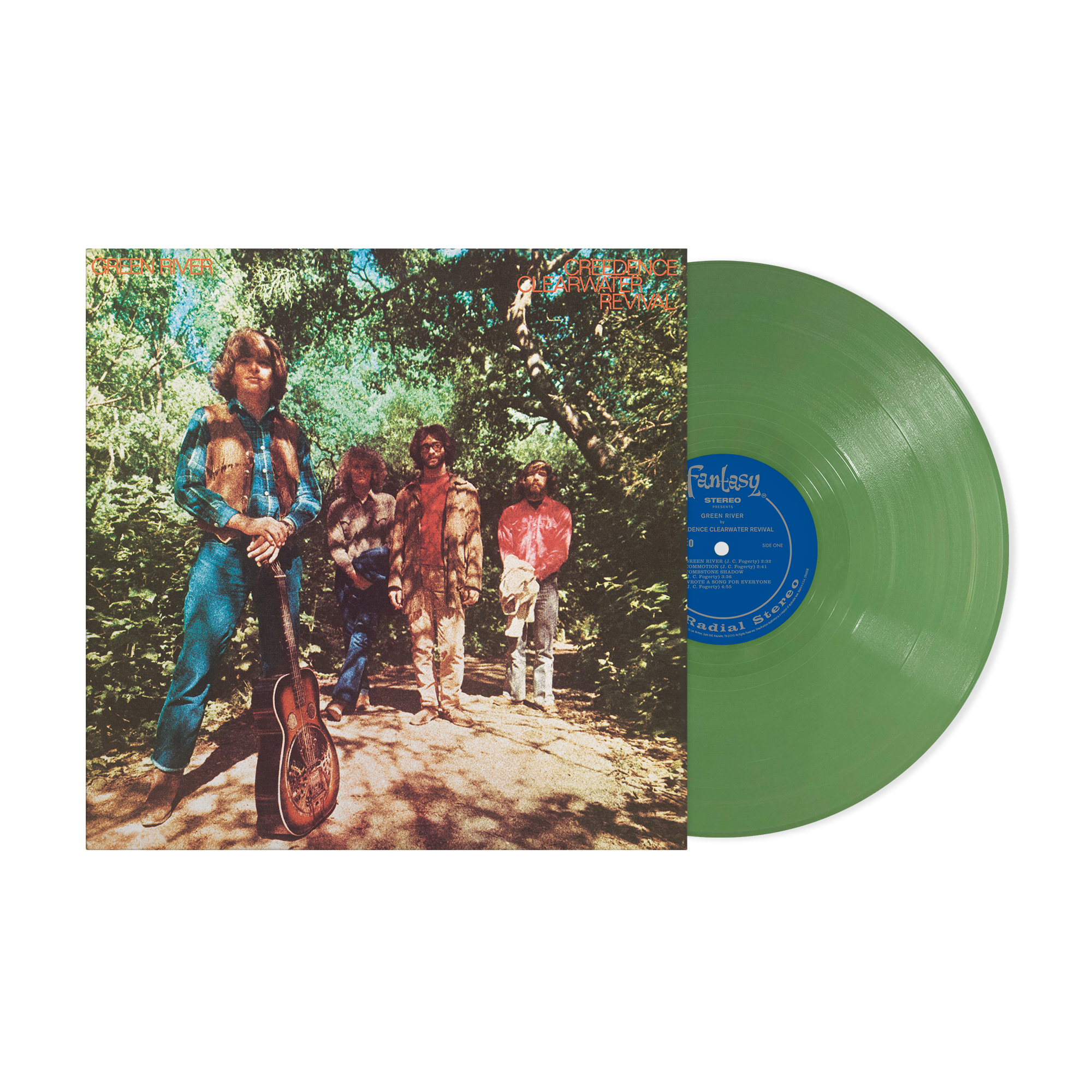 Creedence Clearwater Revival - Green River: Opaque Olive Green Vinyl LP