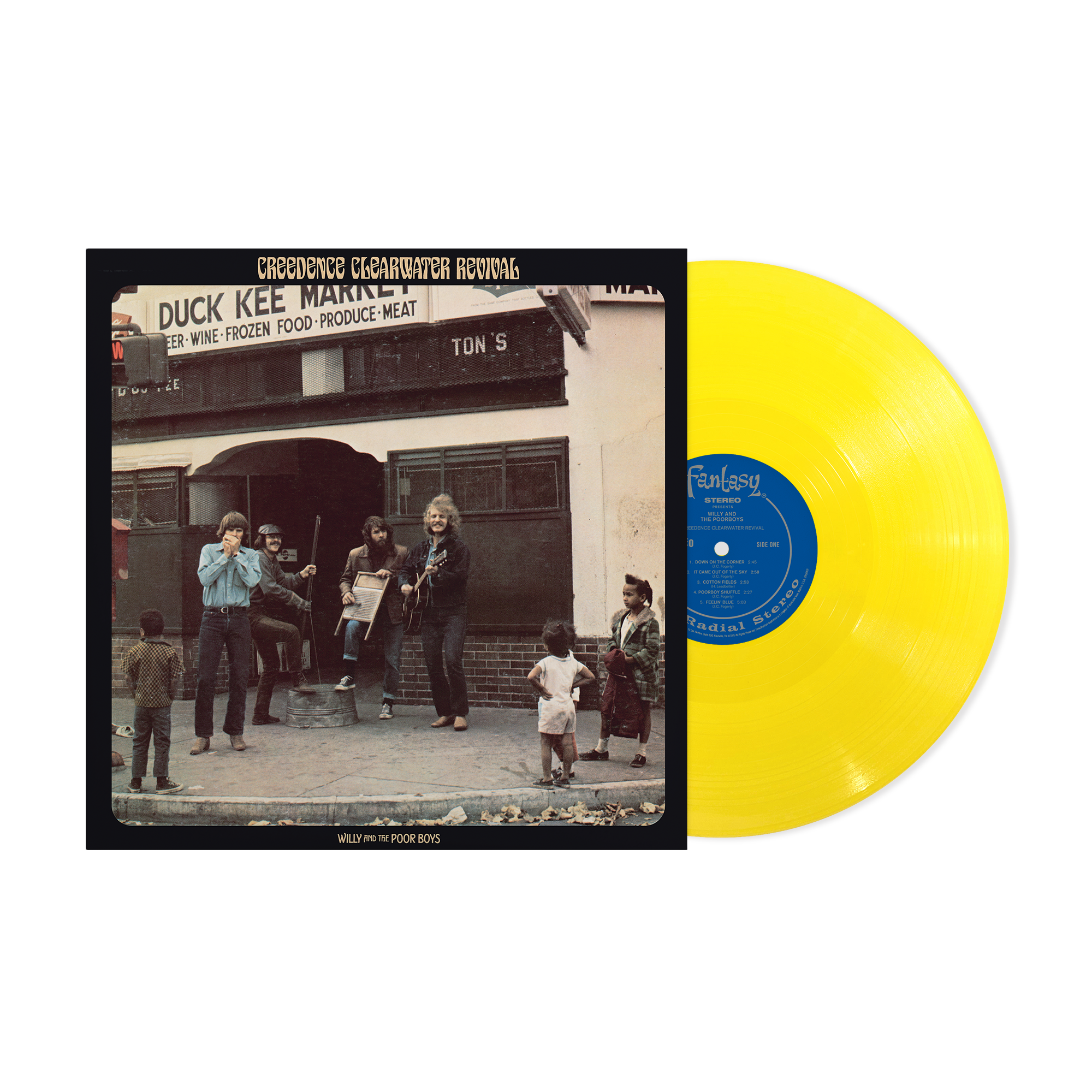 Creedence Clearwater Revival - Willy And The Poor Boys: Limited Edition Yellow Vinyl LP