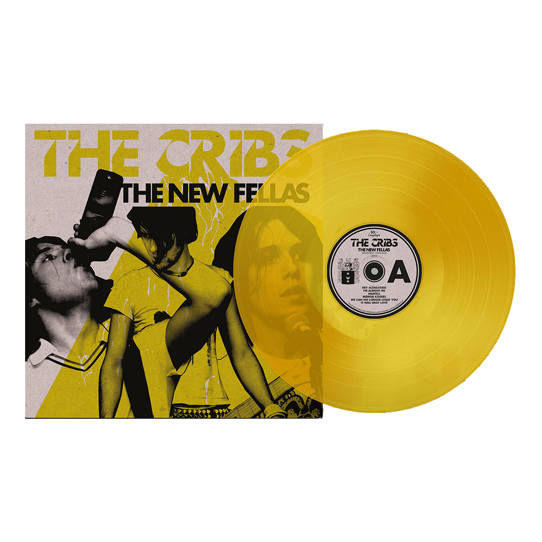 The New Fellas: Limited Yellow Transparent Vinyl LP