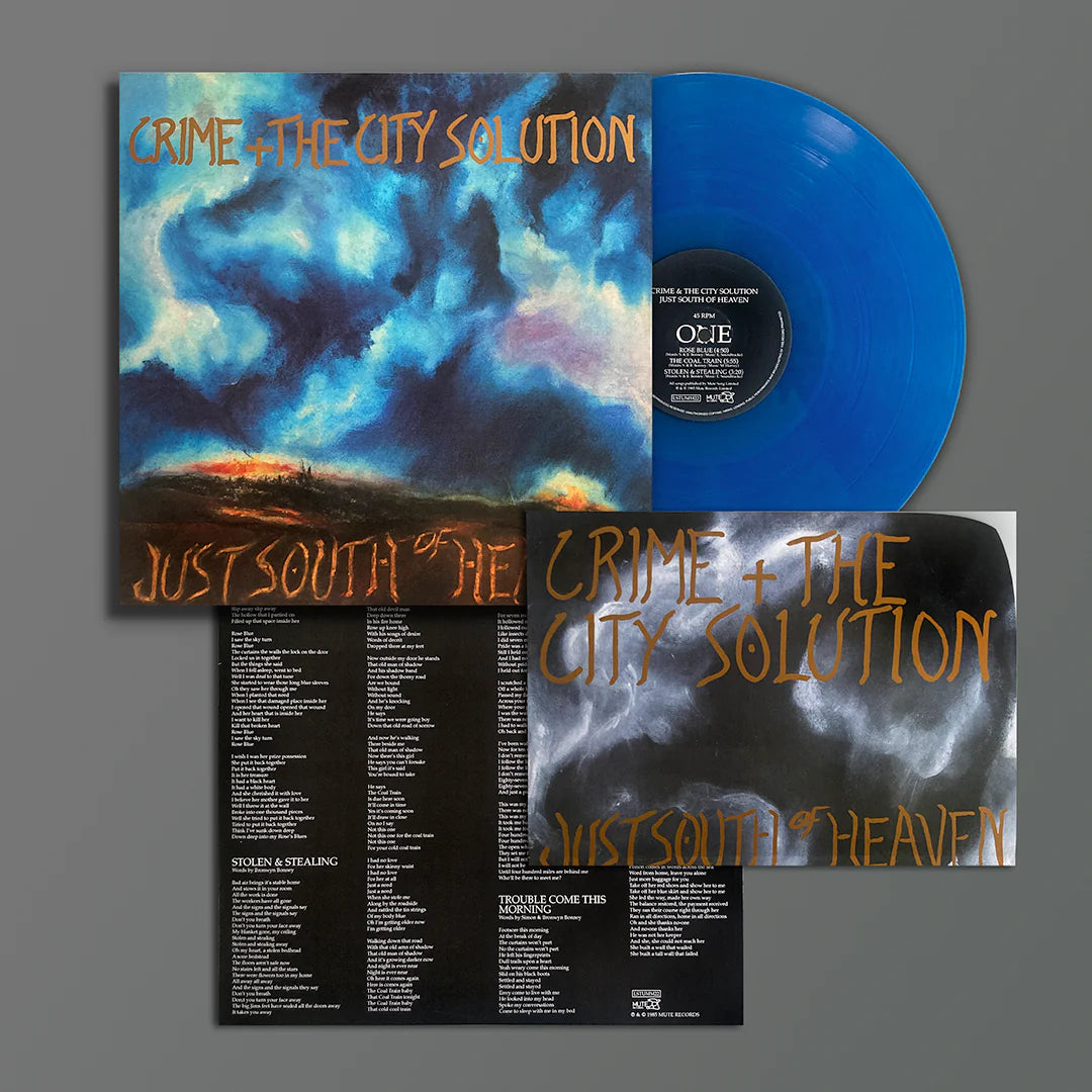 Crime & the City Solution - Just South of Heaven: Limited Blue Vinyl LP