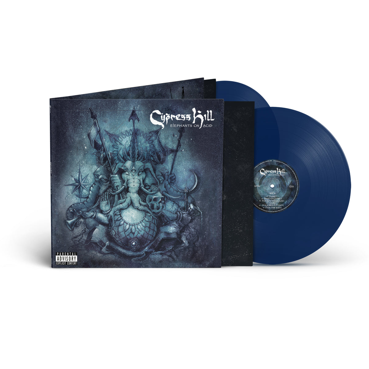 Cypress Hill, London Symphony Orchestra - Elephants on Acid: Translucent Dark Blue Vinyl 2LP