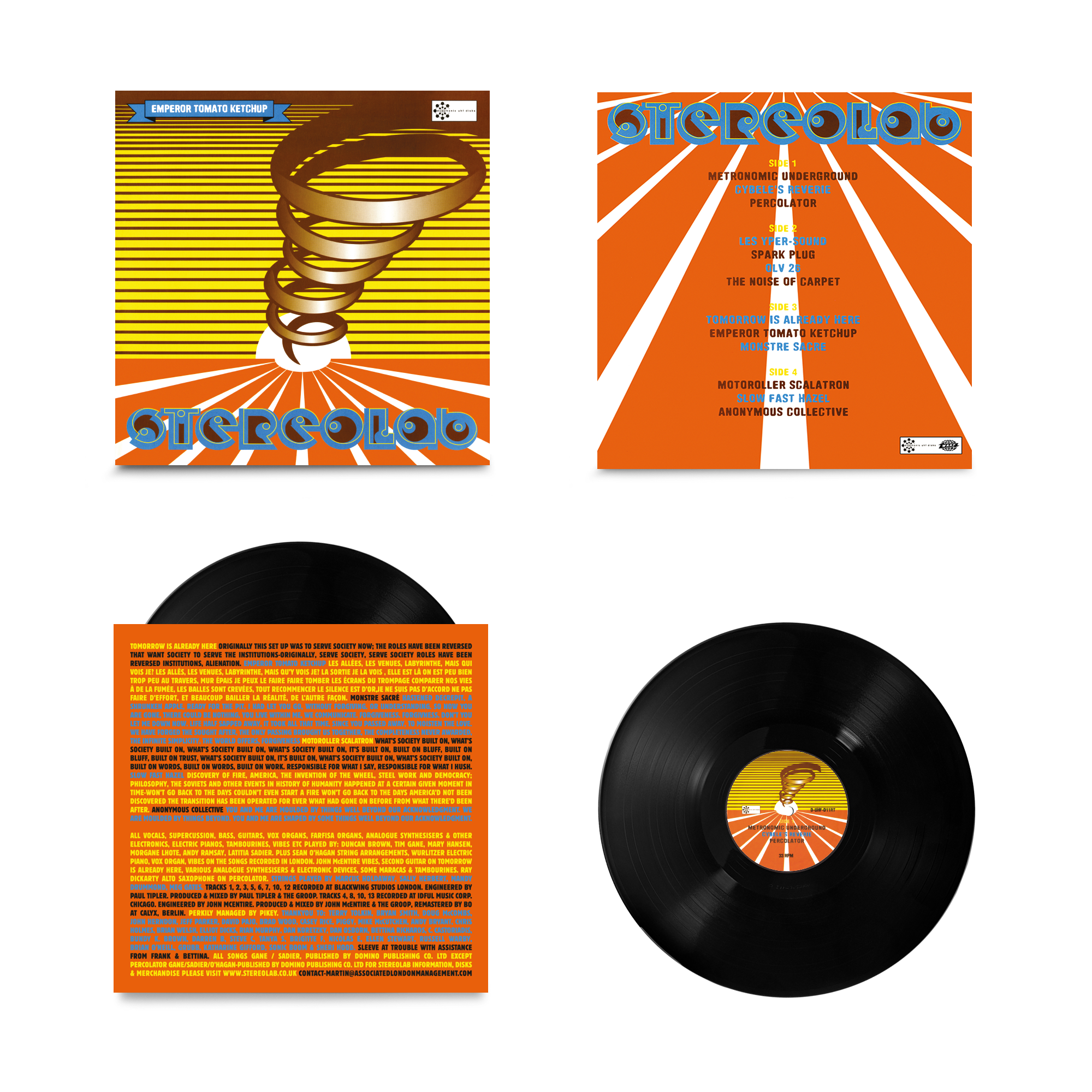 Stereolab - Emperor Tomato Ketchup: Limited Edition Vinyl 2LP