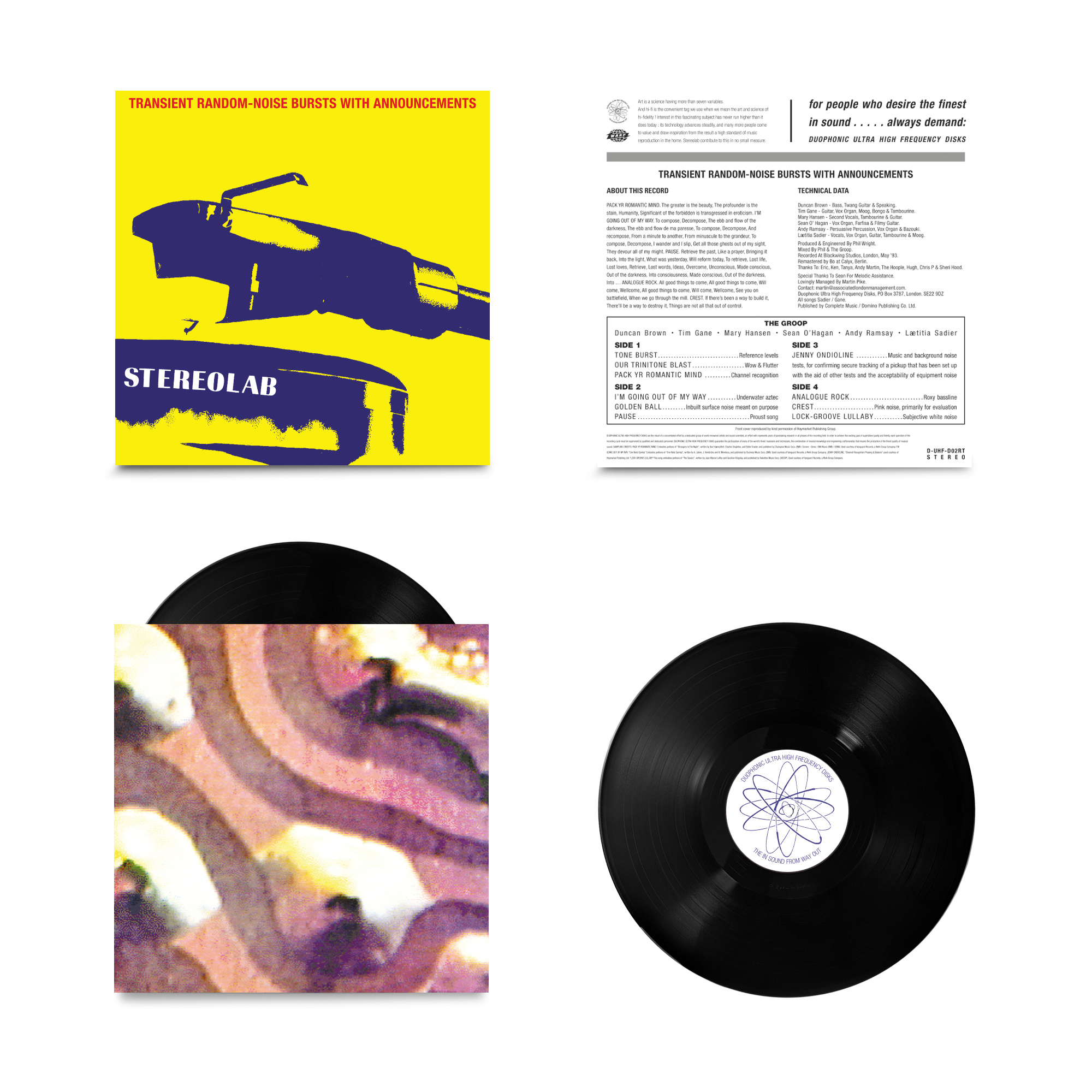 Stereolab - Transient Random-Noise Bursts With Announcements: Limited Edition Vinyl 2LP