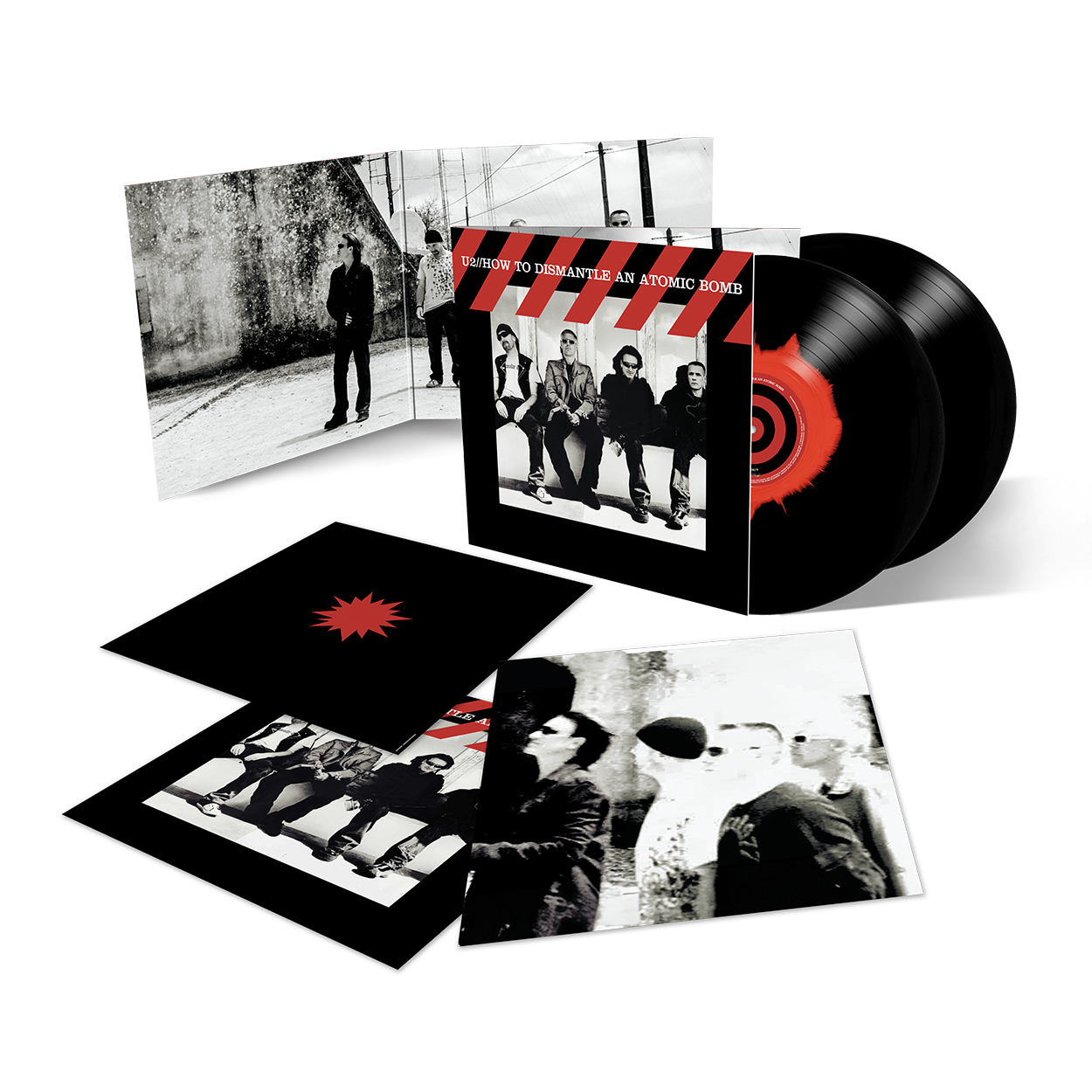 How To Dismantle An Atomic Bomb (20th Anniversary): Limited Red & Black Ink Spot Vinyl 2LP + Cassette