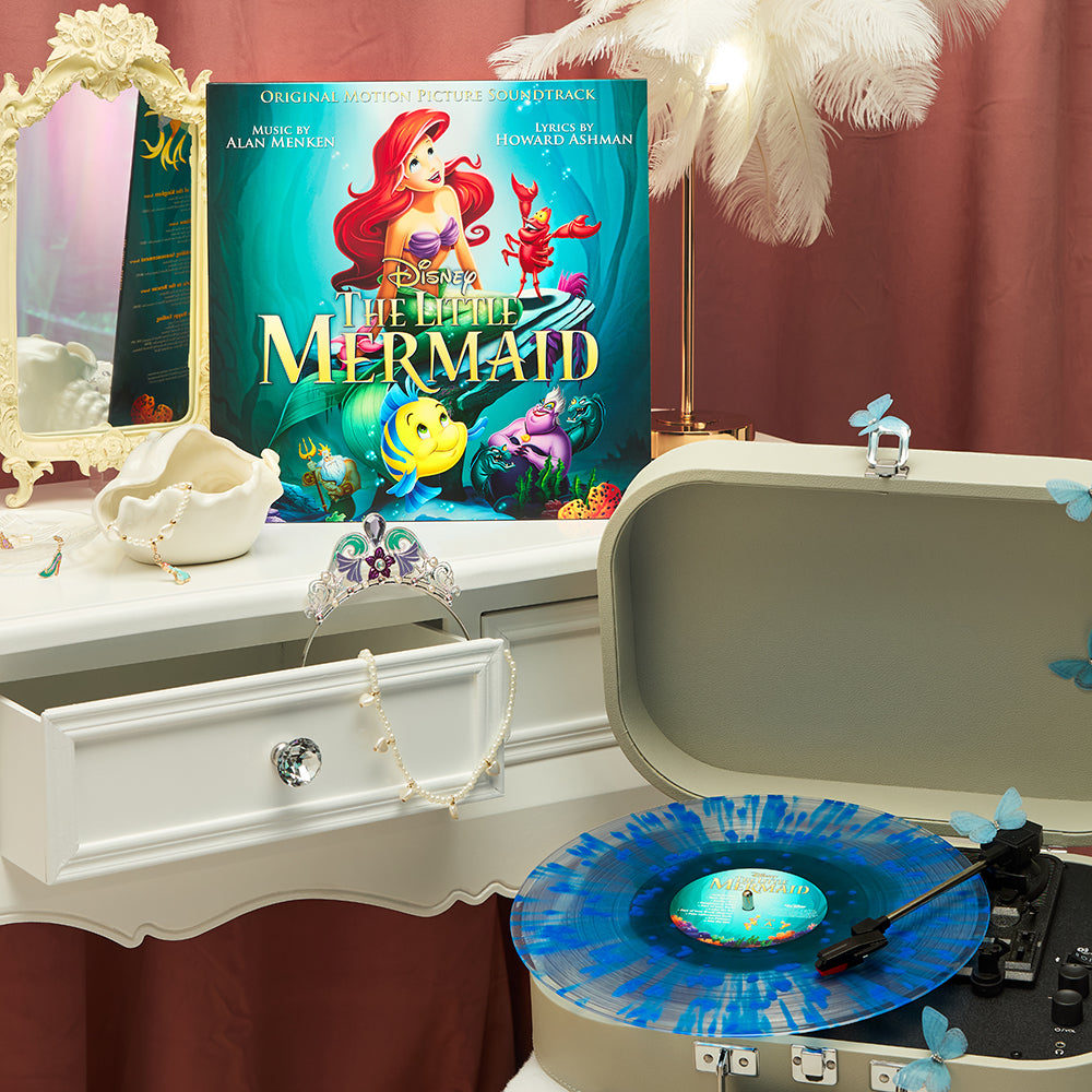 Various Artists - The Little Mermaid (35th Anniversary Edition): Transparent Splatter Vinyl LP