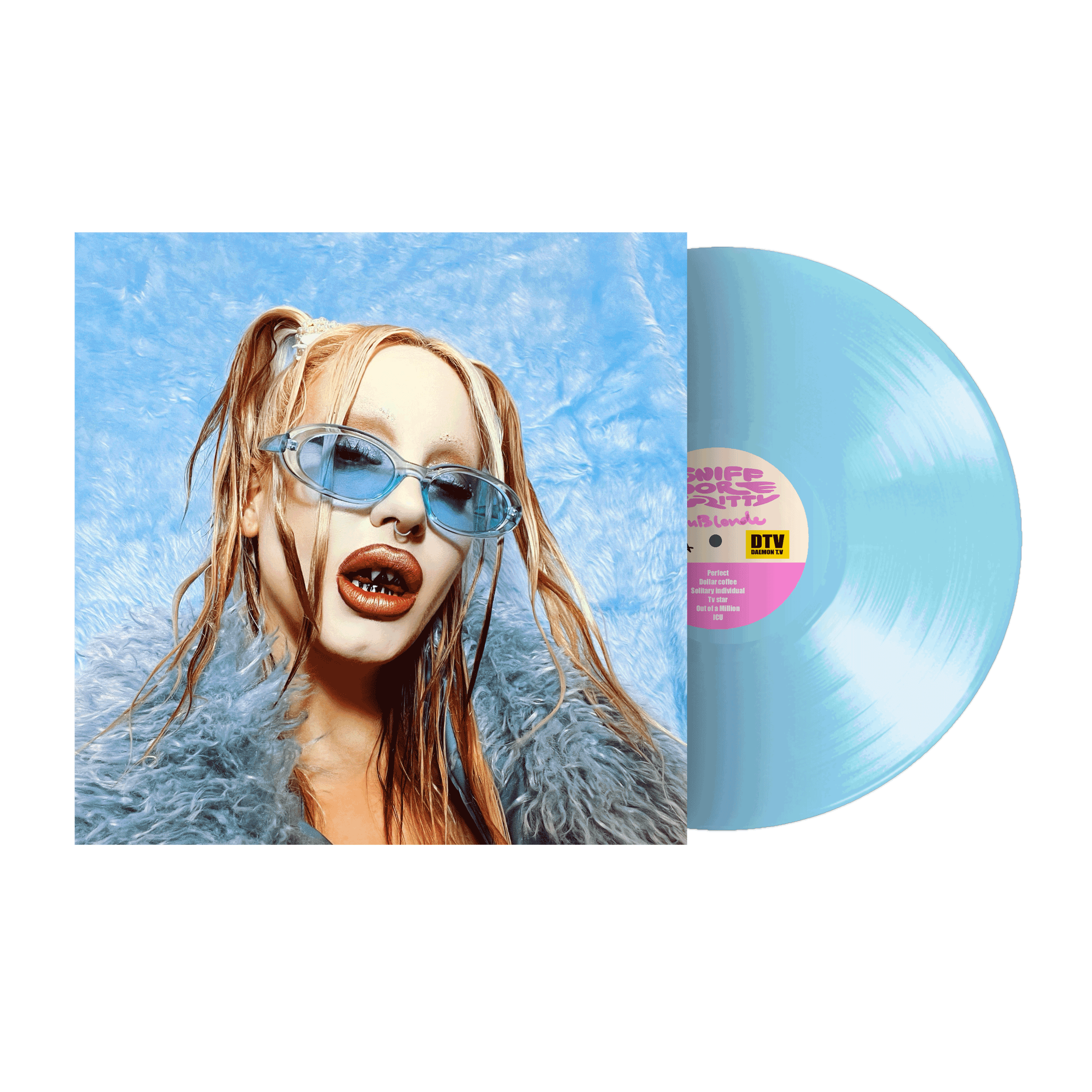 Du Blonde - Sniff More Gritty: Light Blue Vinyl LP