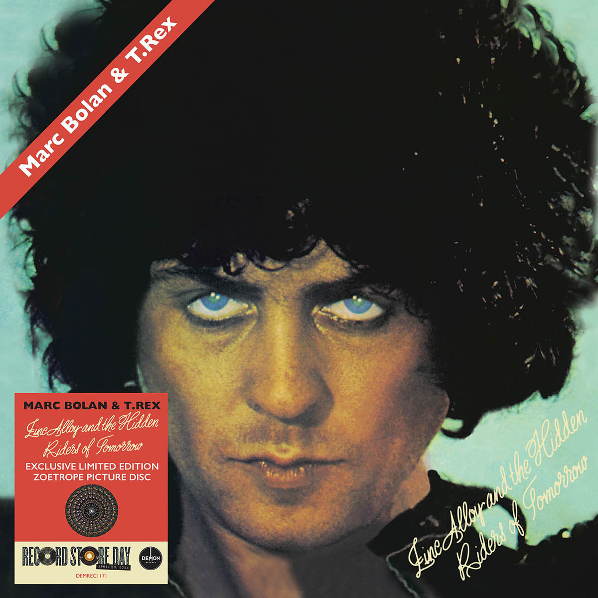 Marc Bolan & T-Rex - Zinc Alloy (50th Anniversary): Limited Zoetrope Vinyl LP [RSD24]
