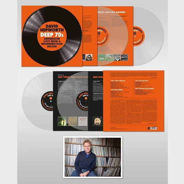 David Hepworth - Deep 70s: Clear Vinyl 2LP