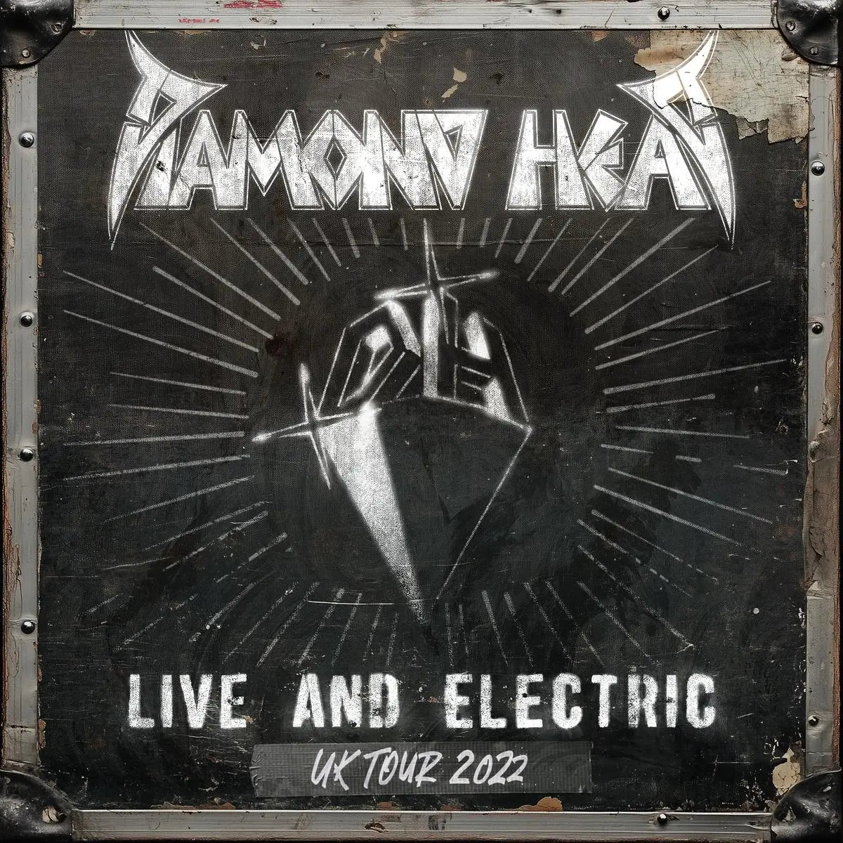 Diamond Head - Live And Electric: Black Vinyl 2LP