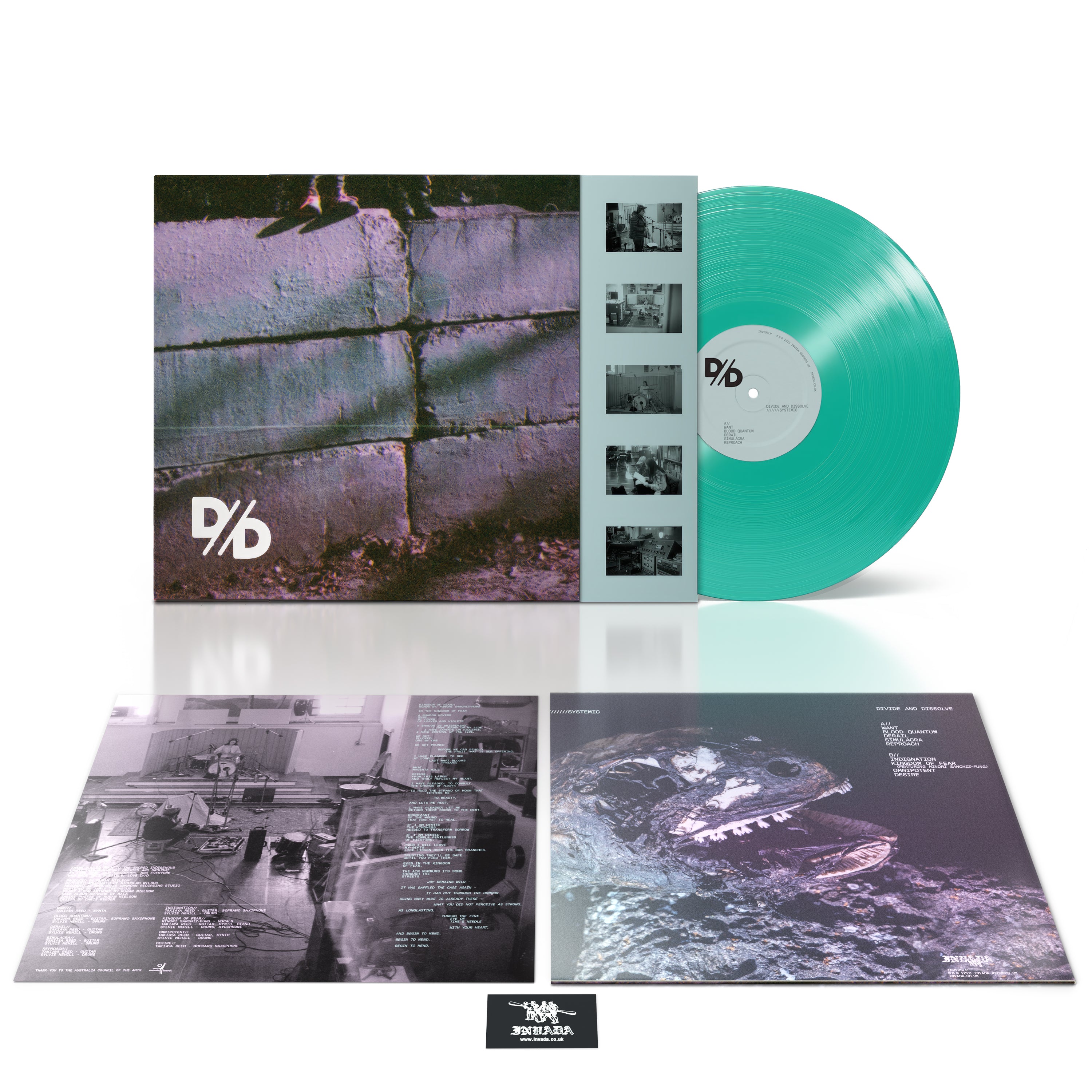 Divide and Dissolve - Systemic: Limited Edition Mint Green Vinyl LP