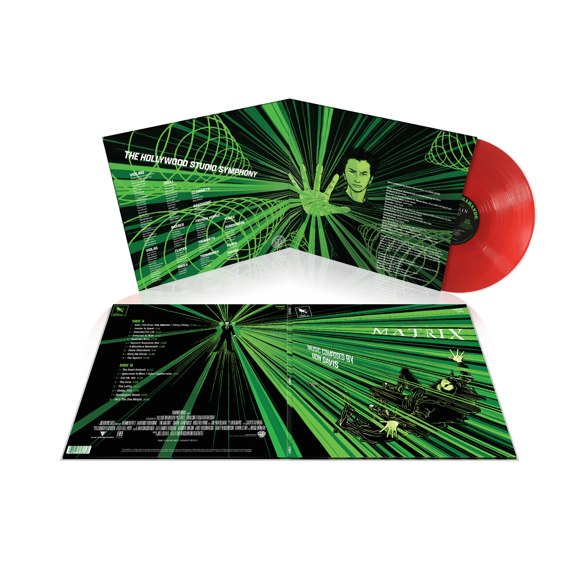 Don Davis - The Matrix - Original Motion Picture Score (Expanded Edition): Limited Translucent Red Vinyl LP