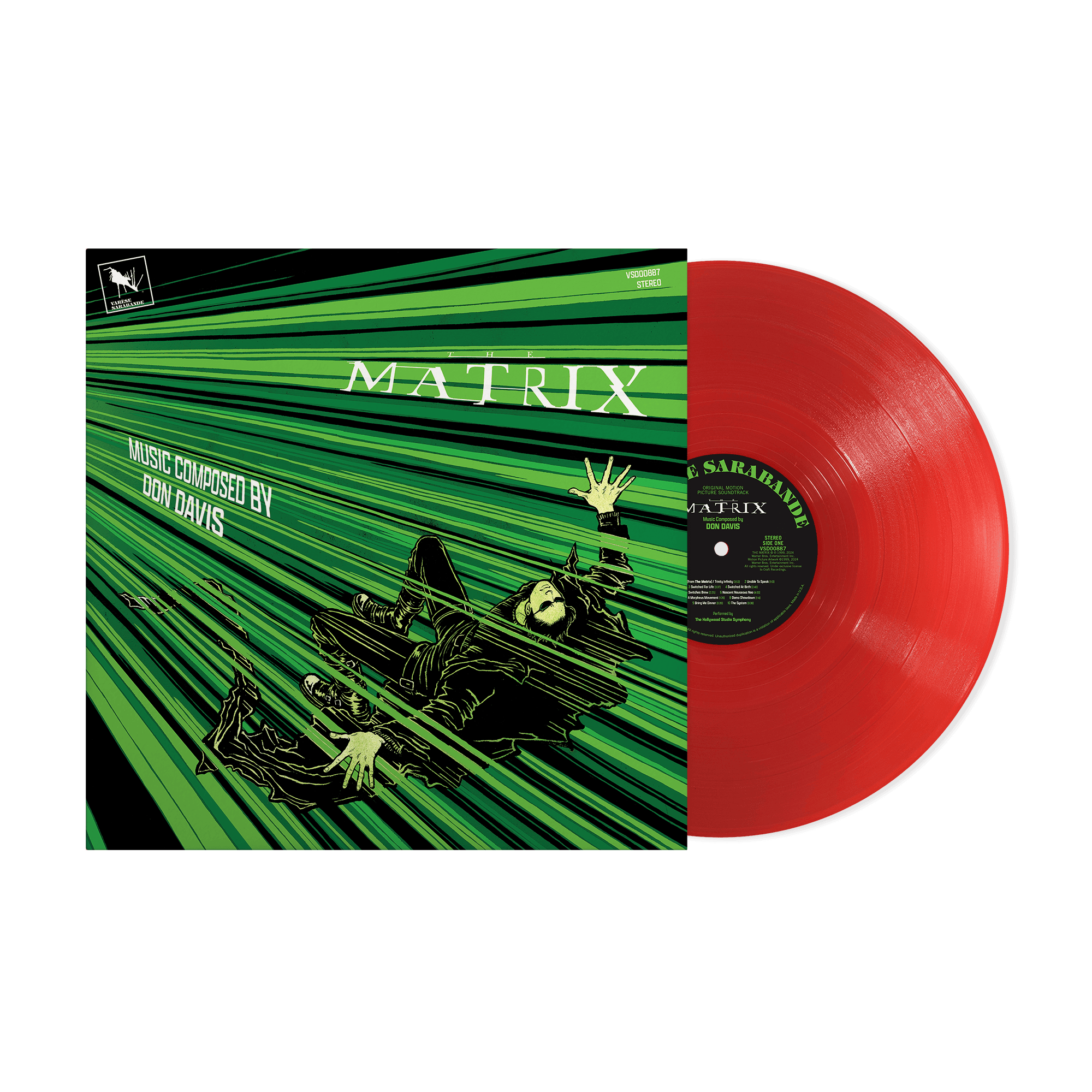 Don Davis - The Matrix - Original Motion Picture Score (Expanded Edition): Limited Translucent Red Vinyl LP