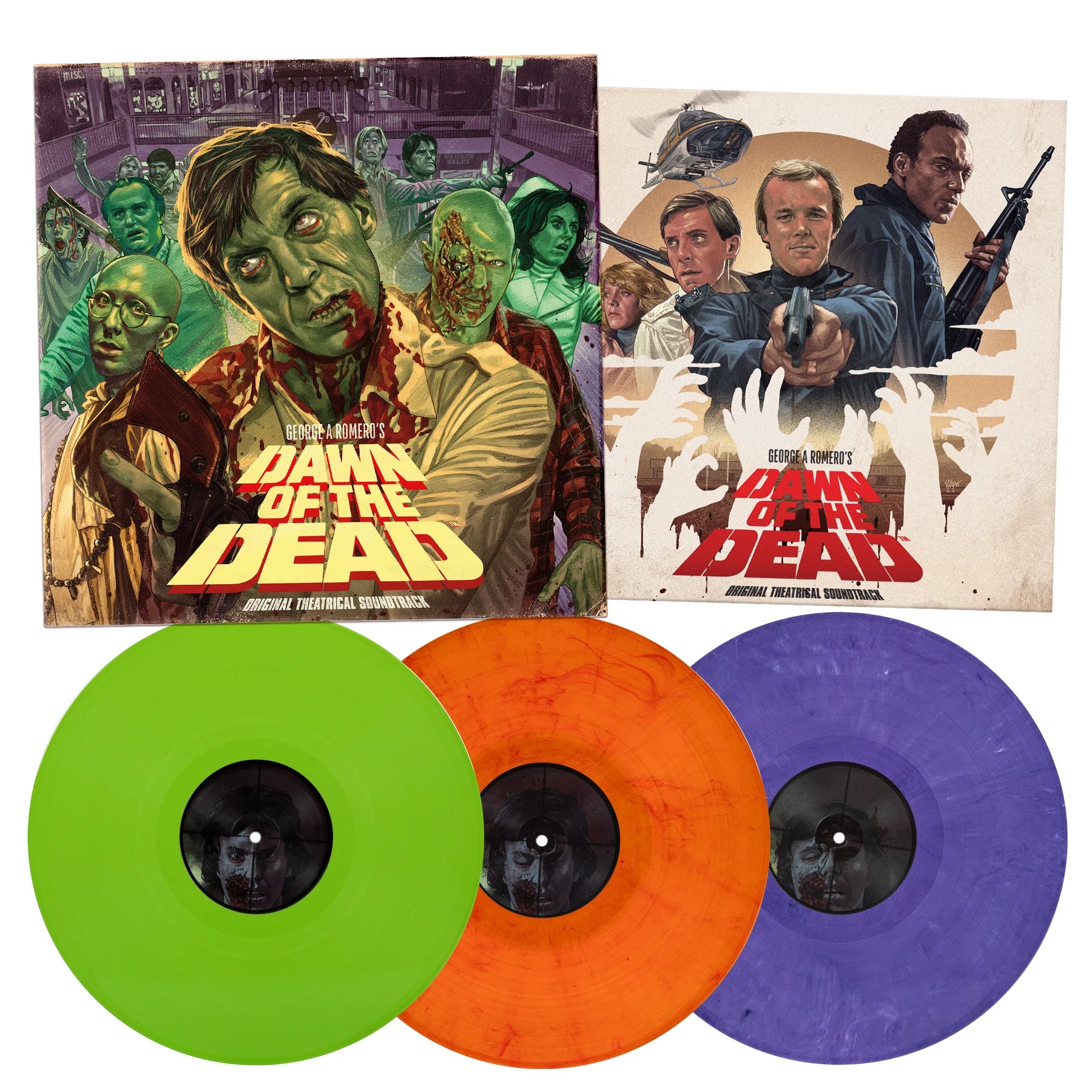 Various Artists - Dawn Of The Dead - Library Cues (OST): Limited Colour Vinyl 3LP