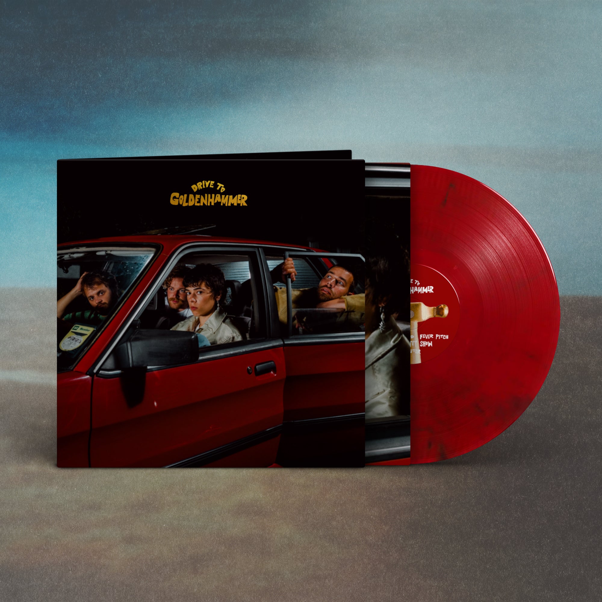 Divorce - Drive To Goldenhammer "Red Car” Store Exclusive Edition Gatefold Vinyl