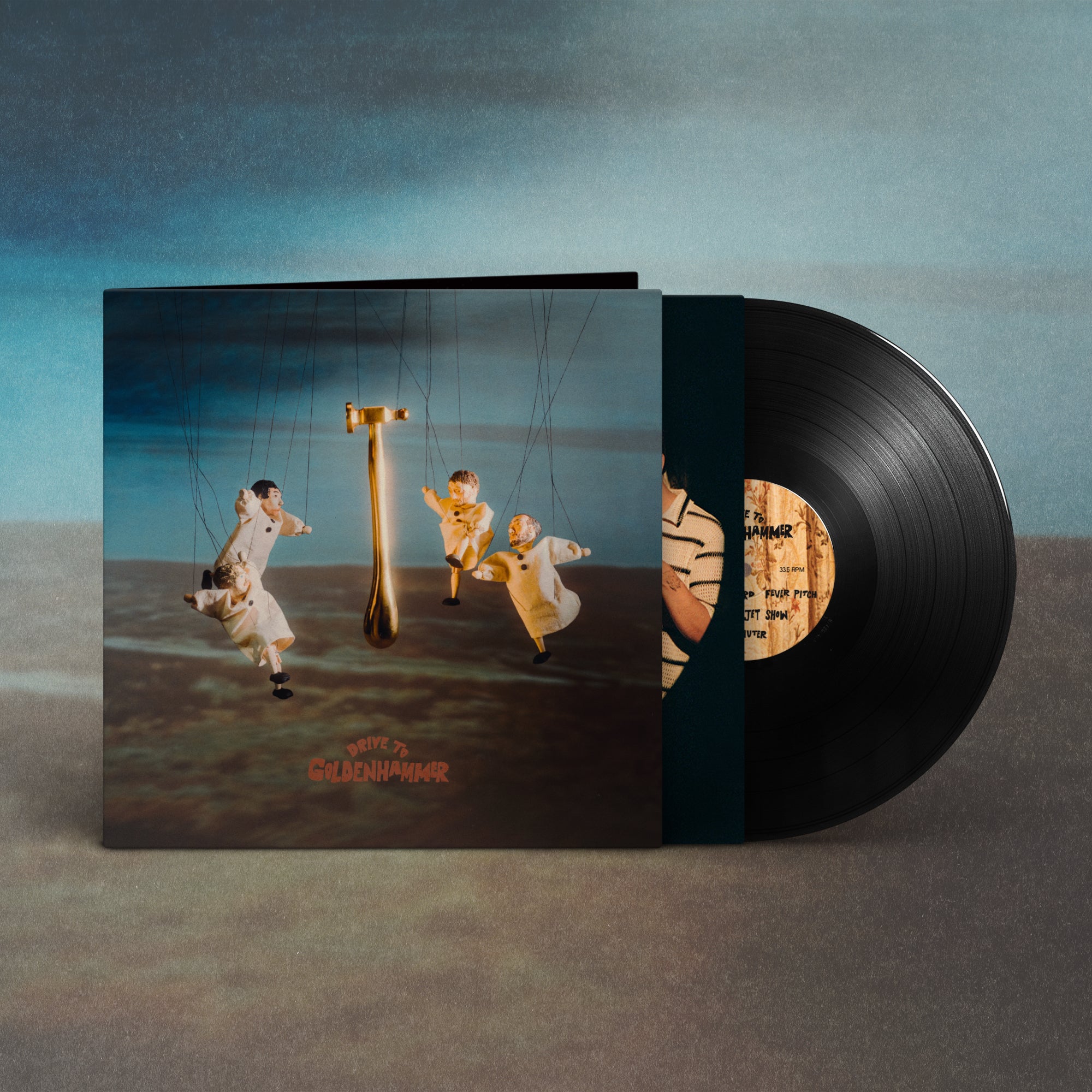 Drive To Goldenhammer: Limited 'Cream' Vinyl 2LP, Black Vinyl 2LP + Signed Art Card