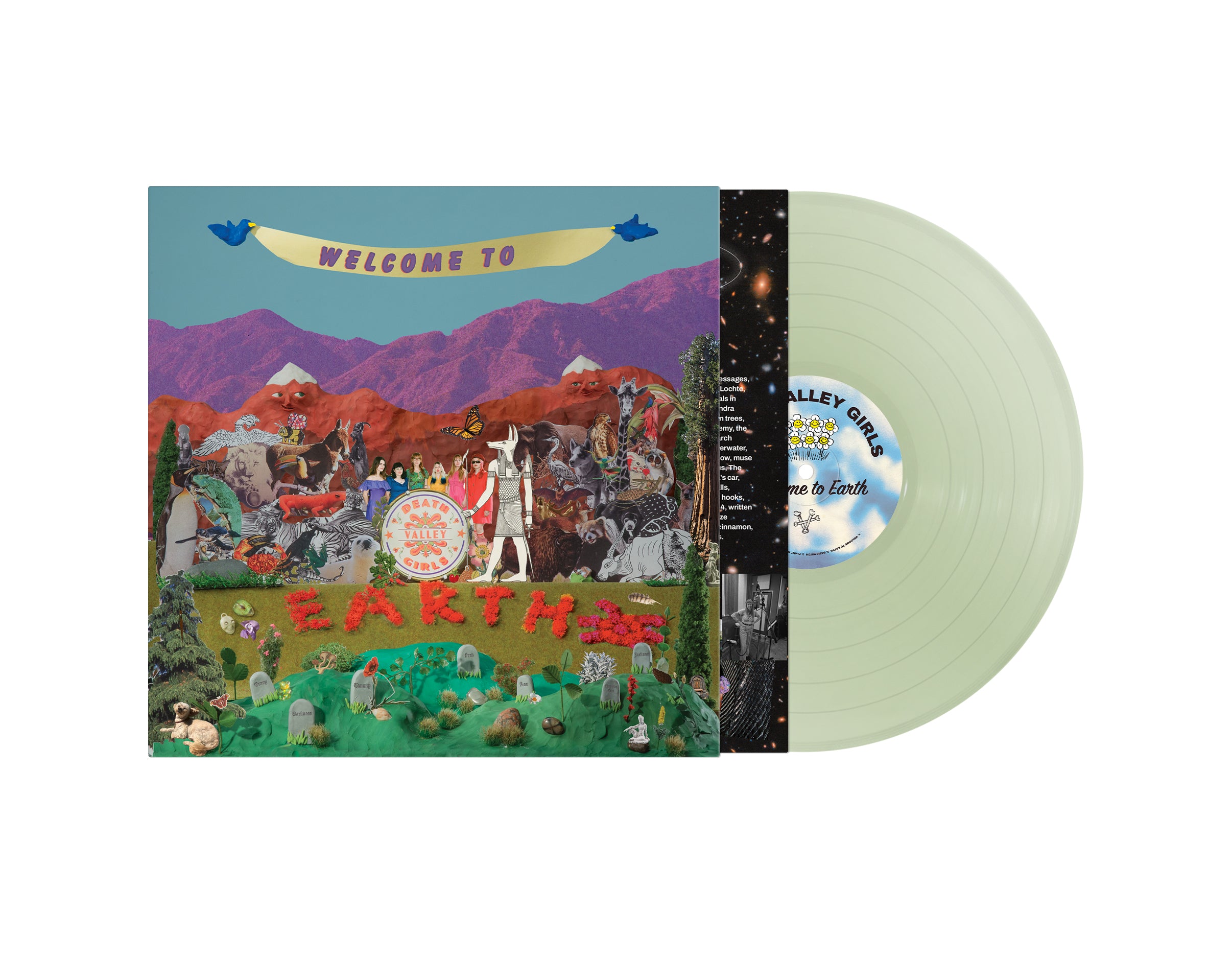 Death Valley Girls - Welcome To Earth: Coke Bottle Green Vinyl LP