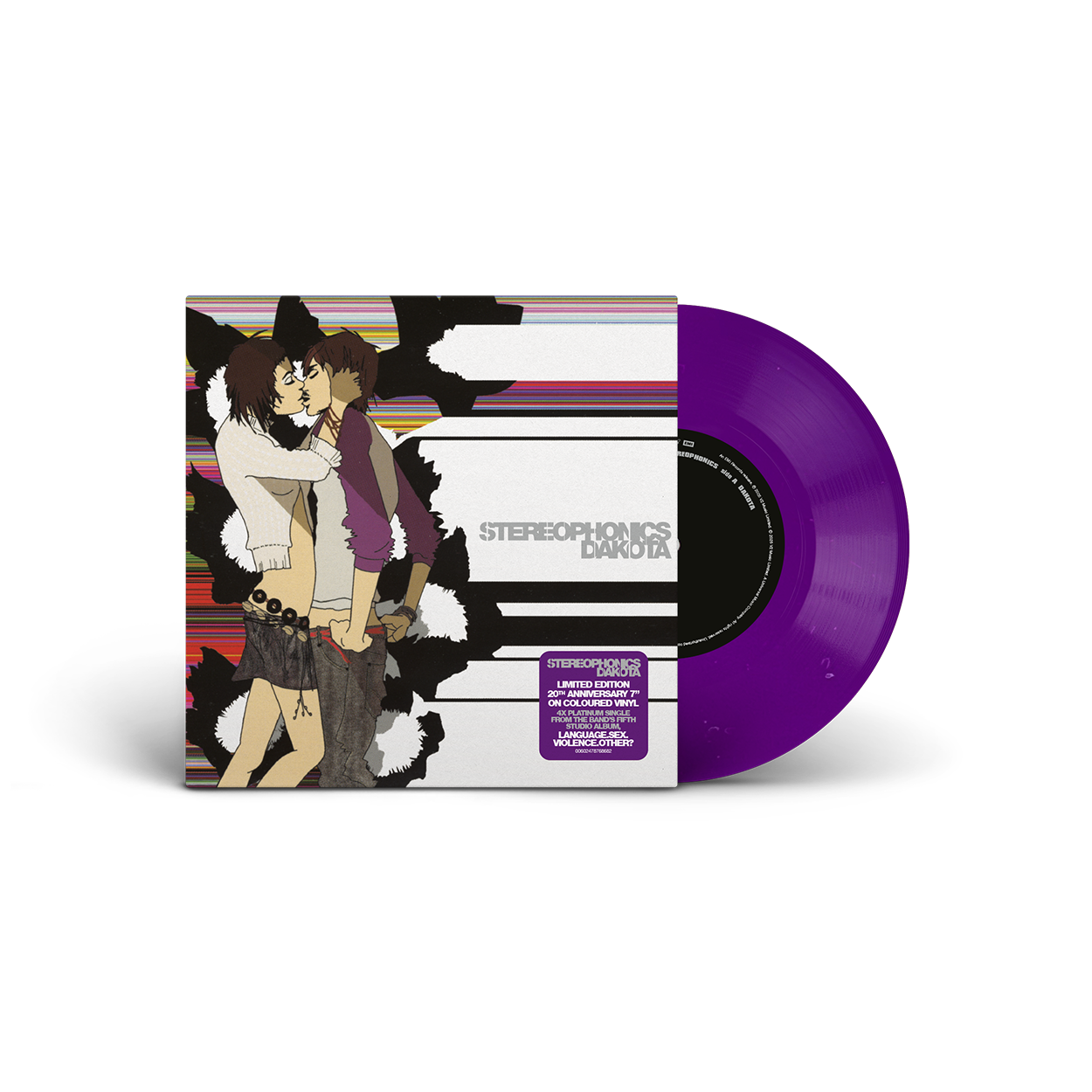 Stereophonics - Dakota: Neon Violet 7" Single