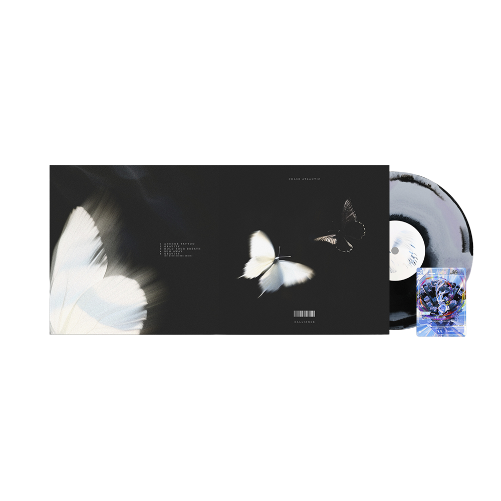 SIGNED! Dalliance: Black & Sliver Smush Vinyl LP & Print