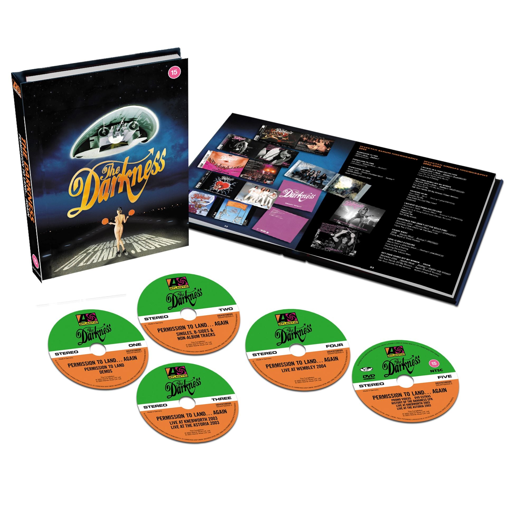 The Darkness - Permission To Land...Again (20th Anniversary Edition): Limited 4CD + DVD Box Set