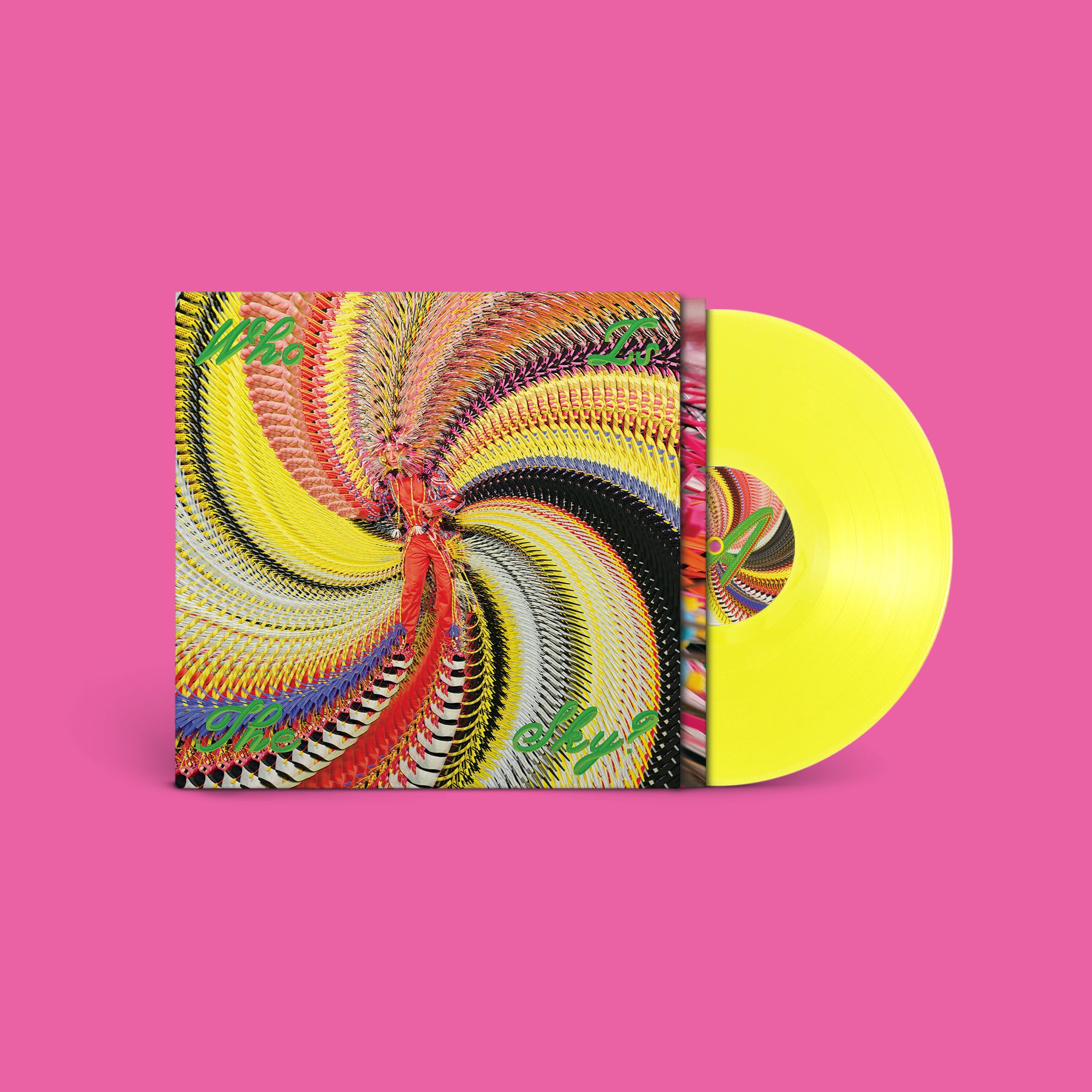David Byrne - Who Is The Sky? Yellow Vinyl LP