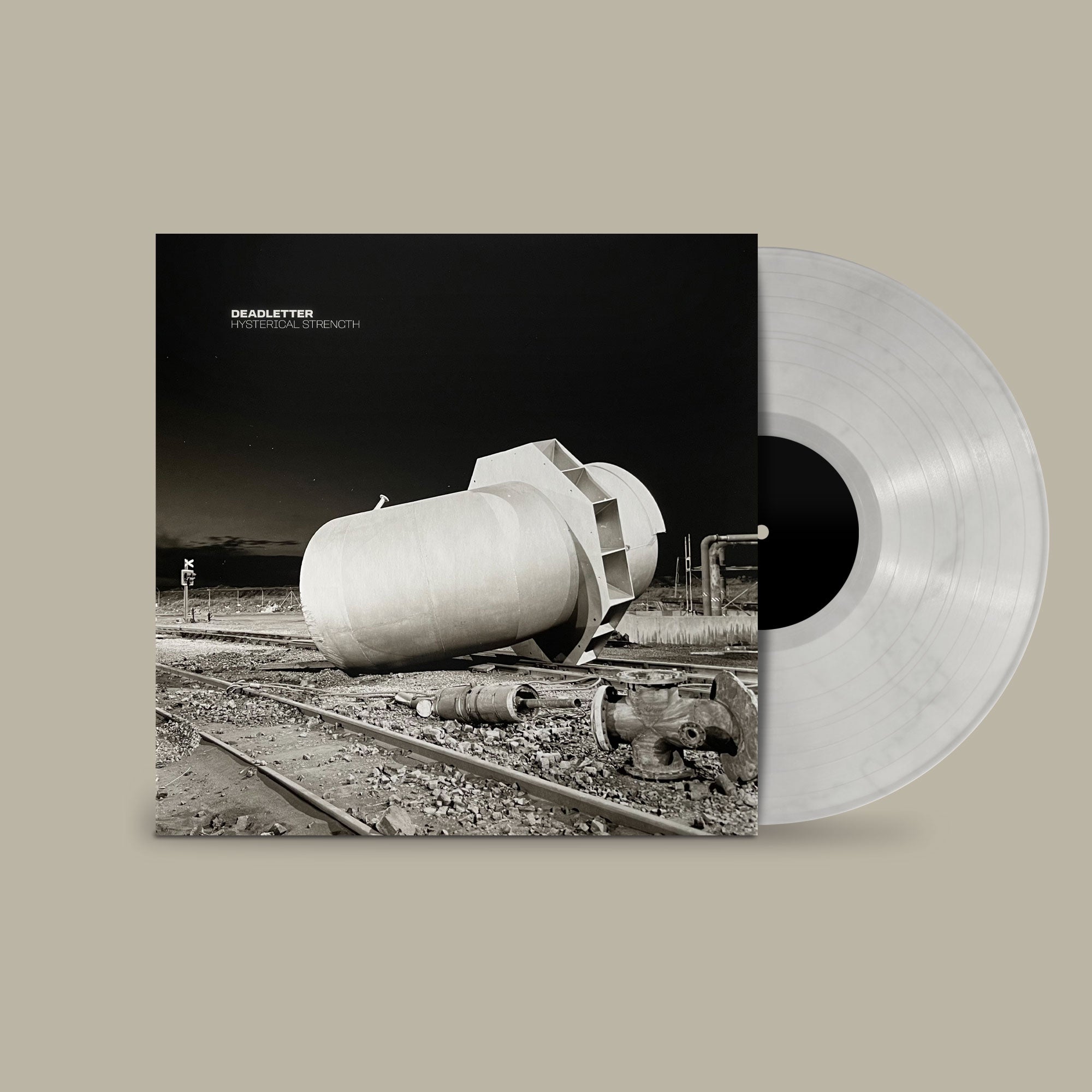 DEADLETTER - Hysterical Strength: Limited Pearl White Vinyl LP