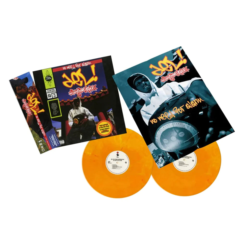Del The Funky Homosapien - No Need For Alarm: Yellow & Tangerine Swirl Colored Vinyl 2LP