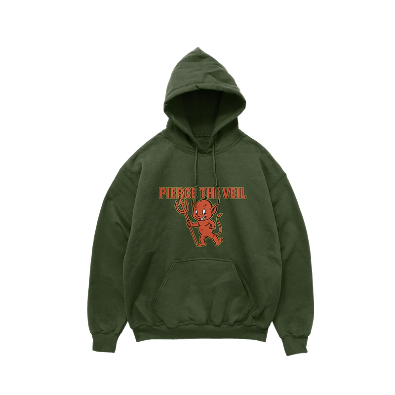 Pierce The Veil - Devil Green Hoodie