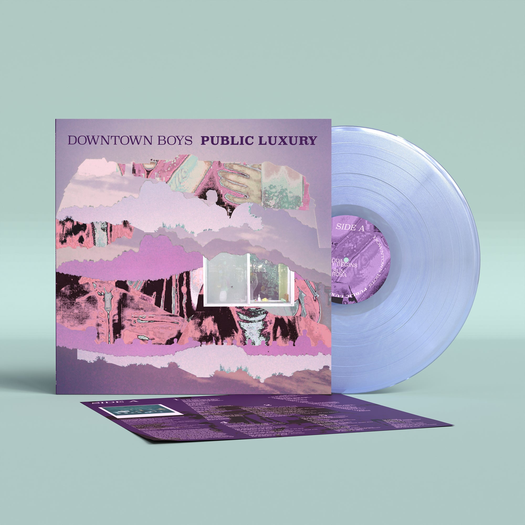 Downtown Boys - Public Luxury: Loser Edition Pearl/Arctic Vinyl LP