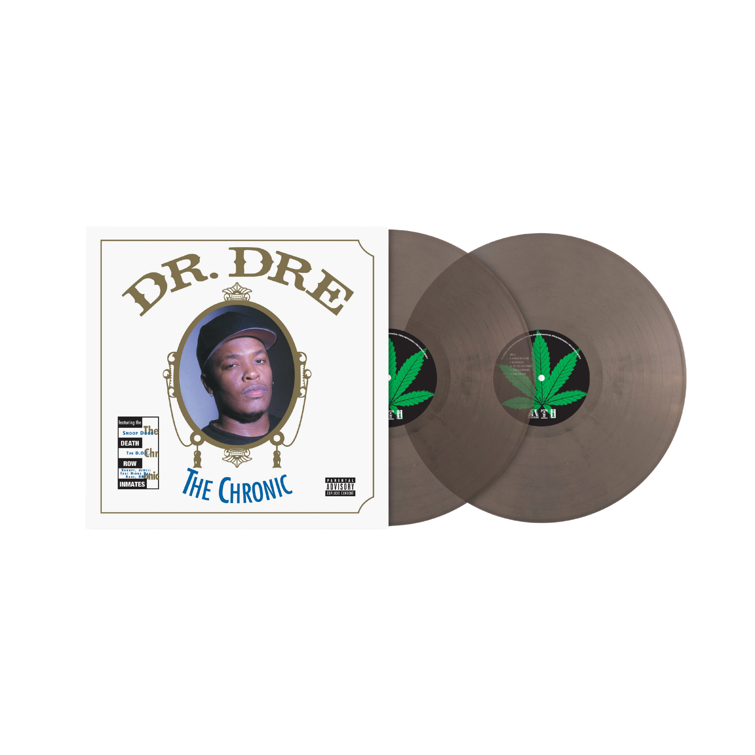 Dr. Dre - The Chronic Hub Cap Gray Vinyl 2LP