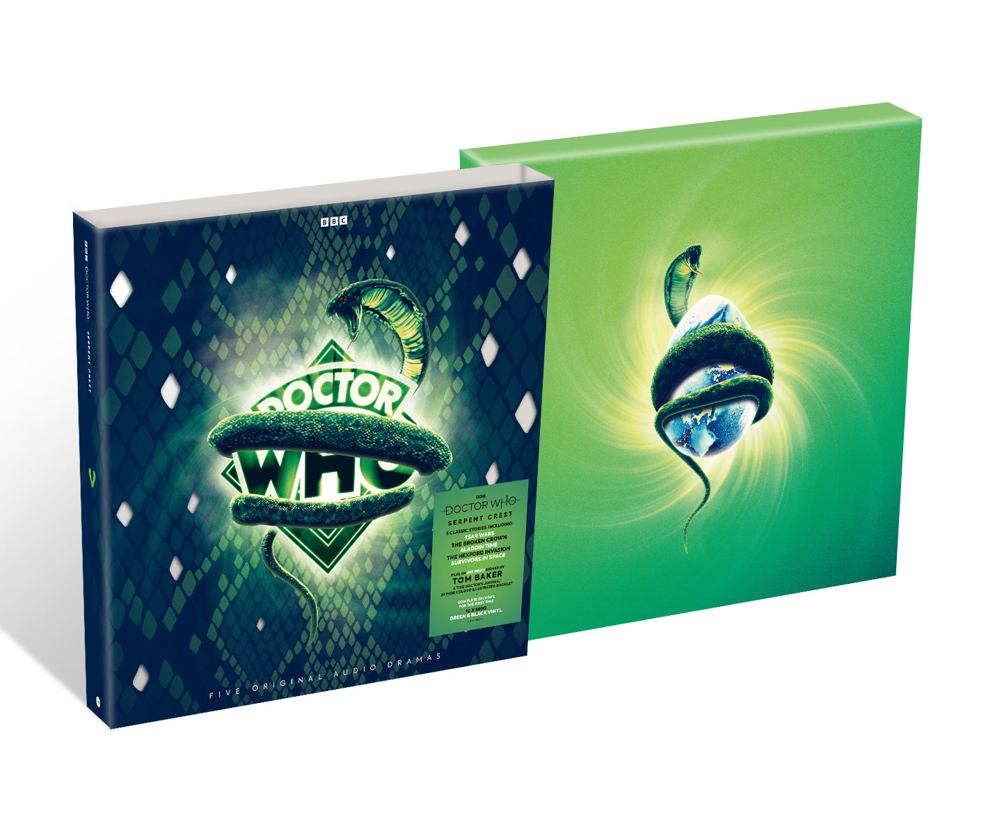 Original Soundtrack Doctor Who Serpent Crest: Limited Green