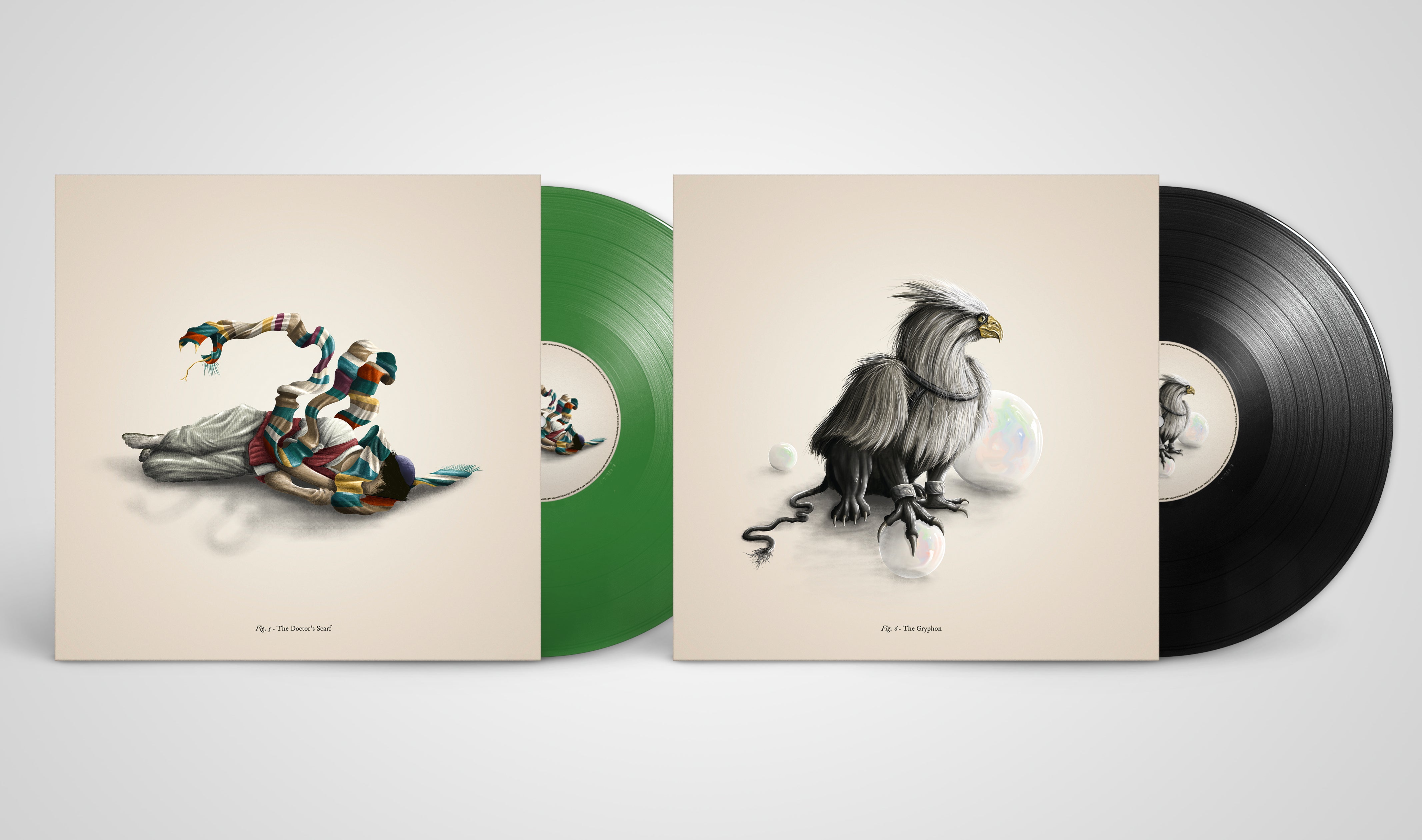 Original Soundtrack - Doctor Who - Serpent Crest: Limited Green & Black Vinyl 10LP Box Set Tom Baker Signed Edition