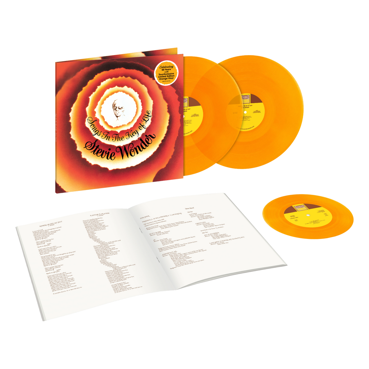 Stevie Wonder - Songs In The Key of Life (50th Anniversary): 2LP + 7"