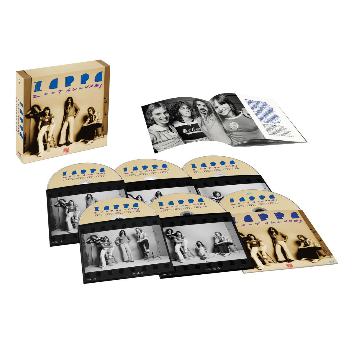 Frank Zappa - Zoot Allures (50th Anniversary): Super Deluxe 5CD + BluRay