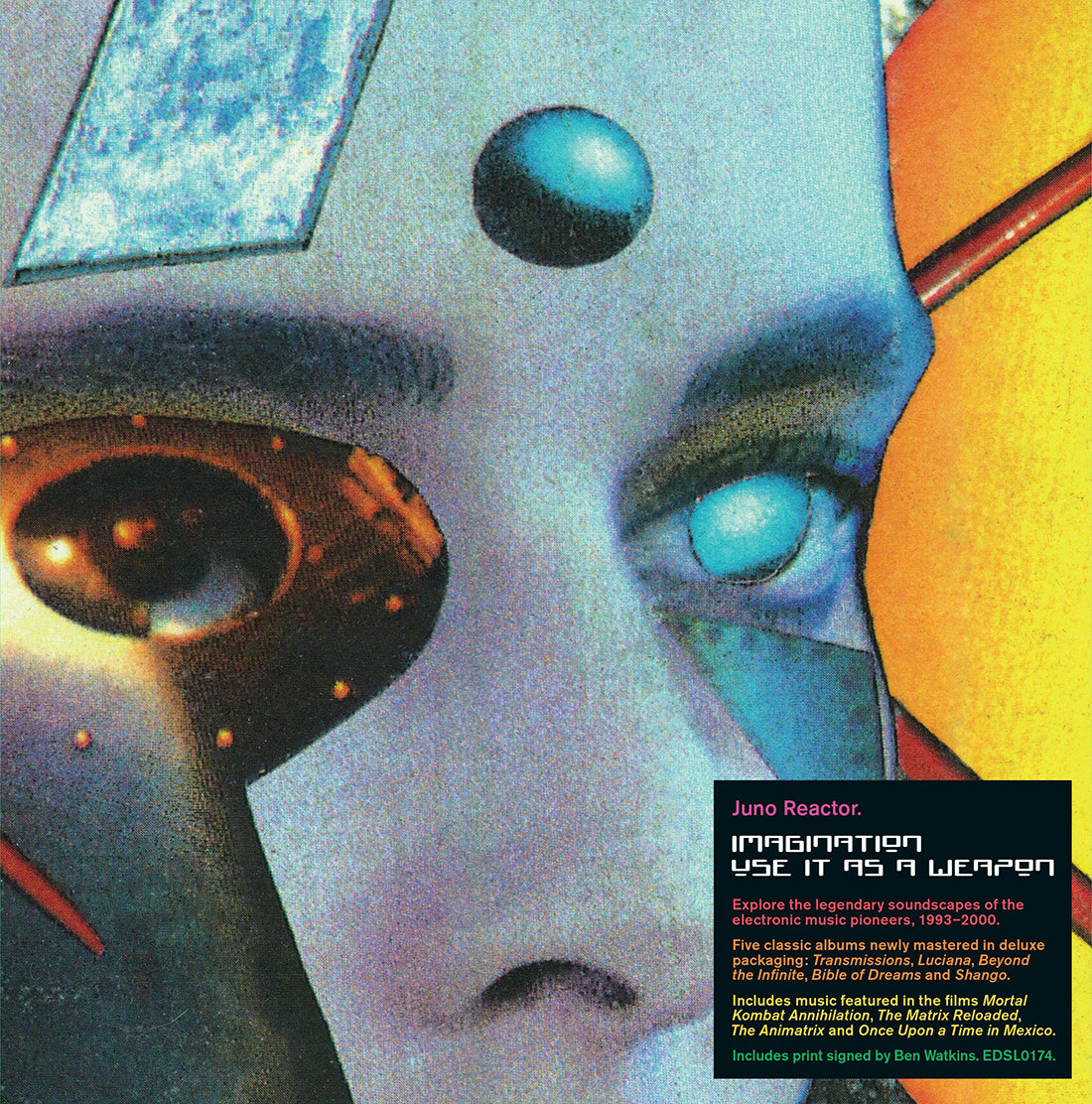 Juno Reactor - Imagination, Use It As a Weapon: Signed 5CD