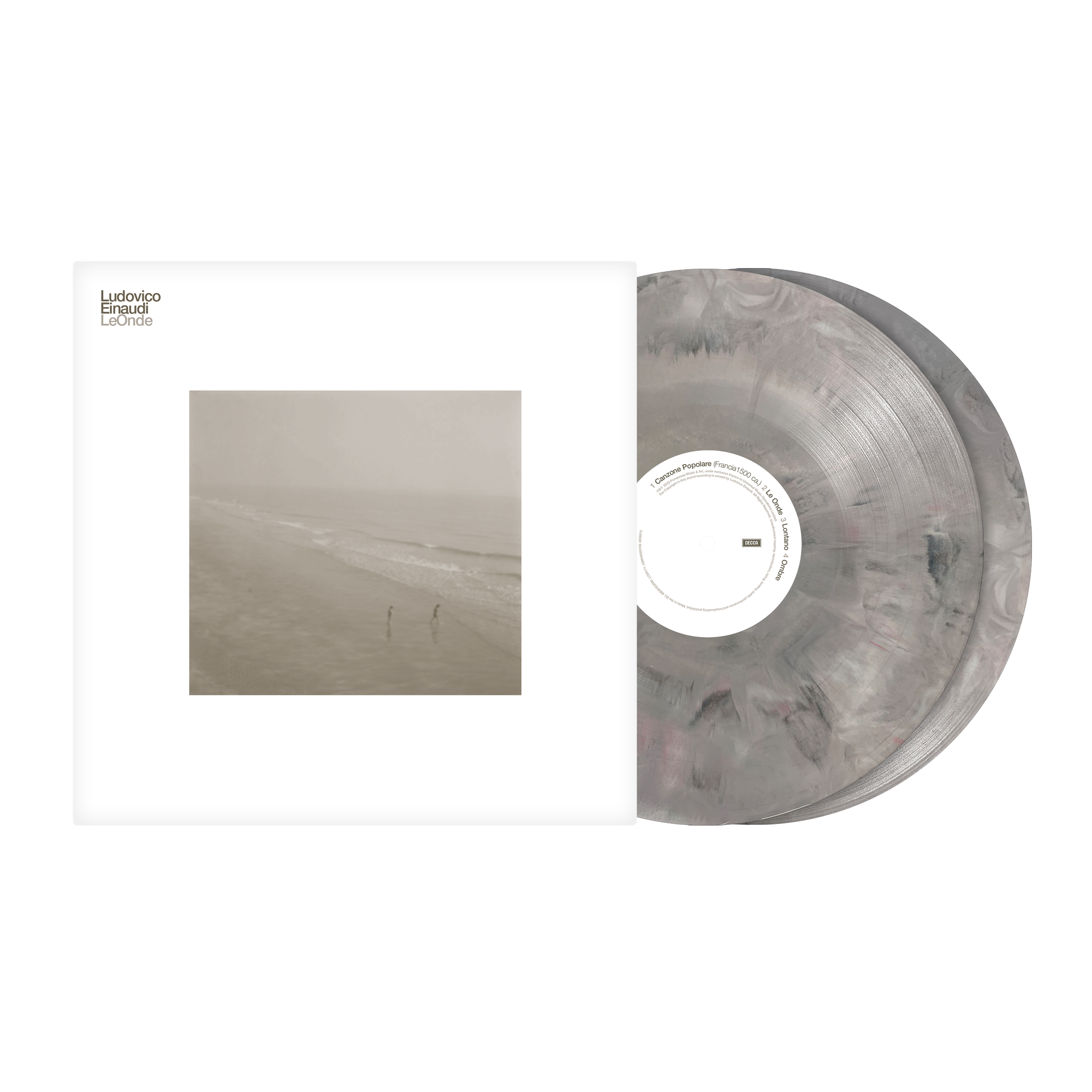 Ludovico Einaudi - Le Onde: Grey Marble 2LP