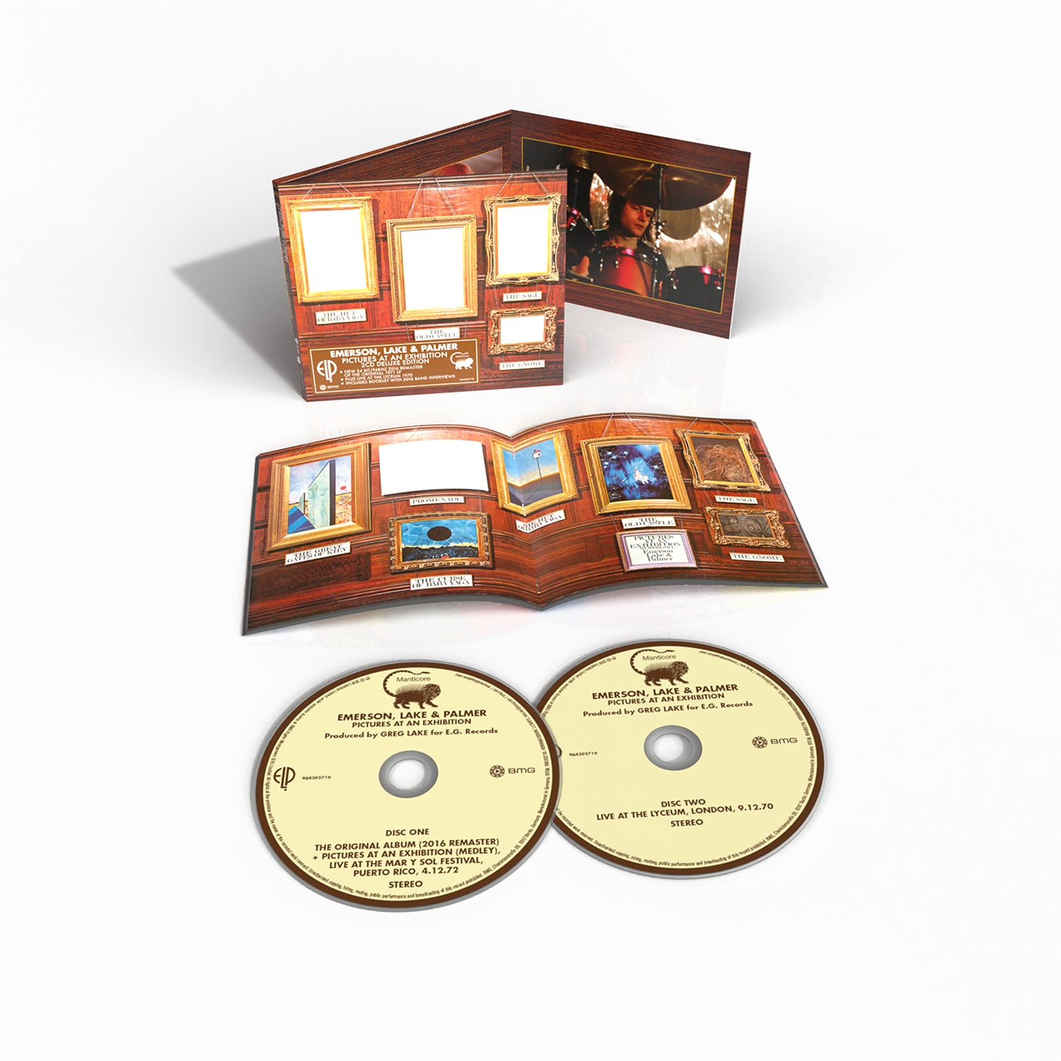 Emerson, Lake & Palmer - Pictures At an Exhibition: Deluxe Edition 2CD