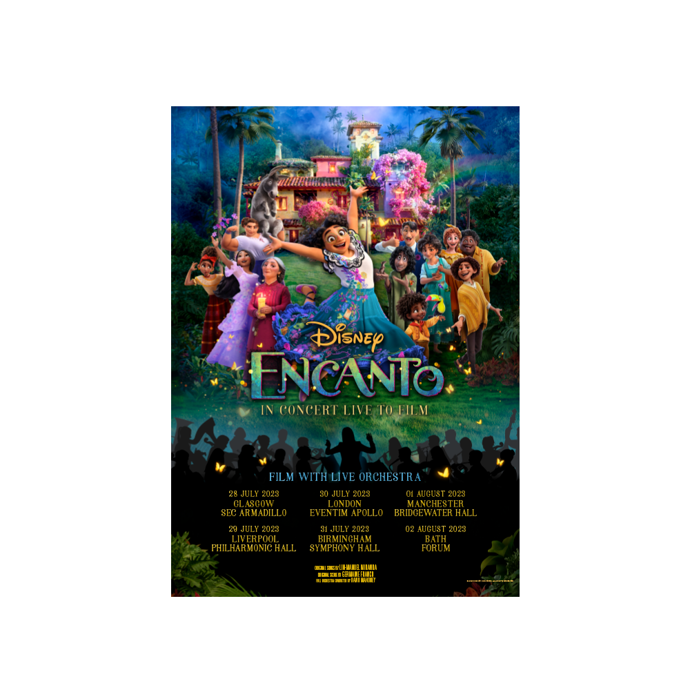 Disney - Disney Encanto - Live In Concert - 'Encanto Live/Family Madrigal' Double Sided Poster
