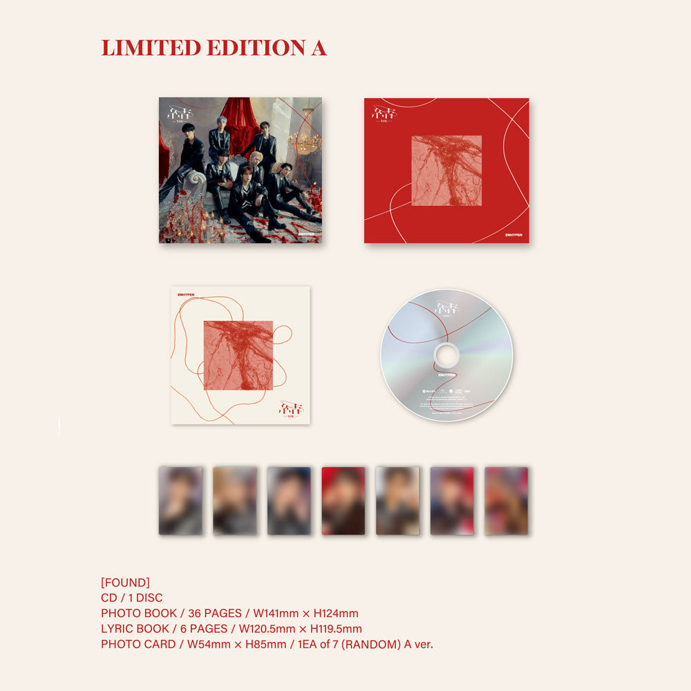 ENHYPEN - -YOU- (Limited Edition A): CD Single + Photobook