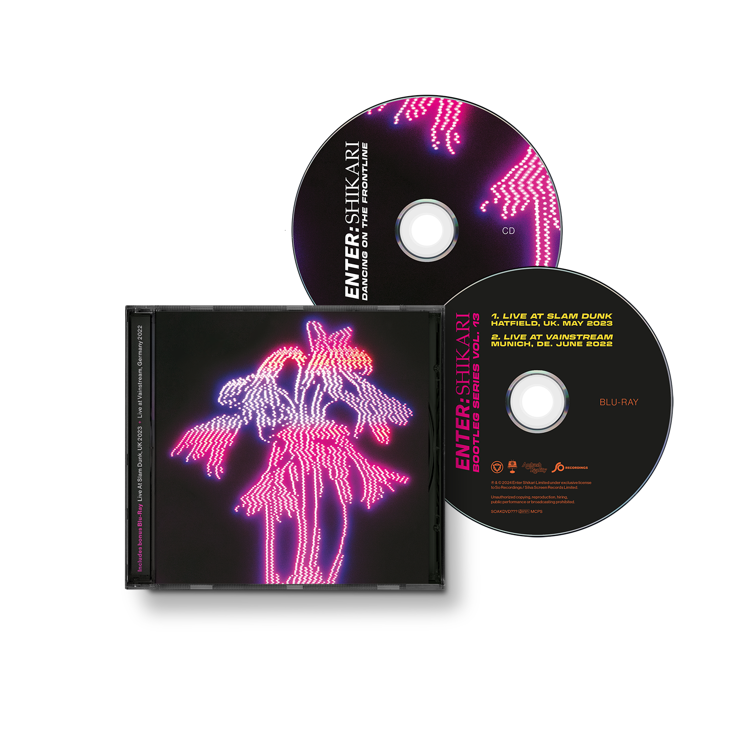Enter Shikari - Dancing On The Frontline: CD + Blu-Ray