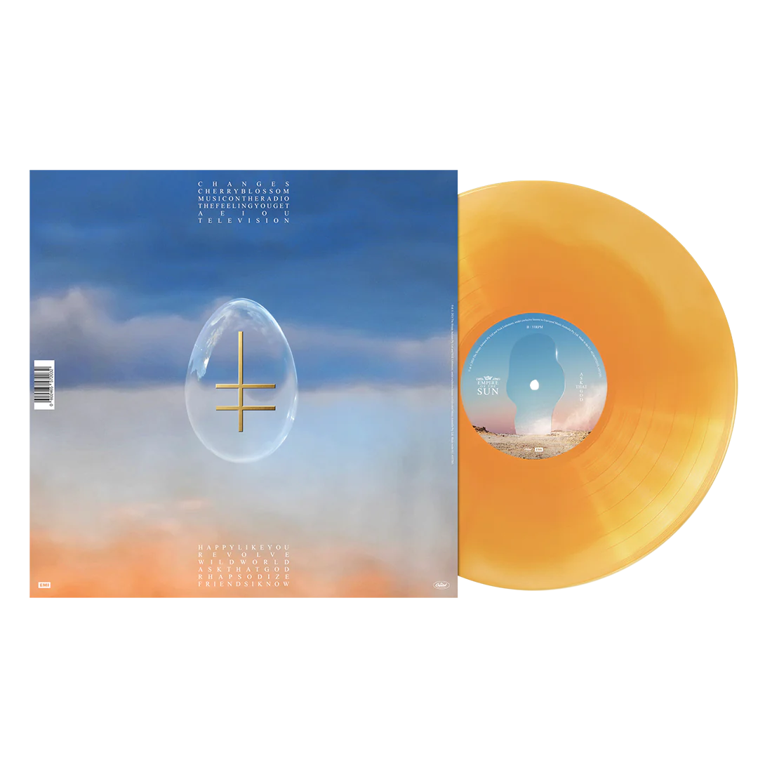 Ask That God: Limited Orange Swirl Vinyl LP + Signed 12" Art Card