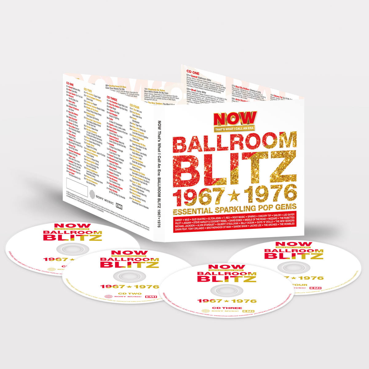 Various Artists - NOW That's What I Call An Era - Ballroom Blitz: 1967-1976 (4CD)