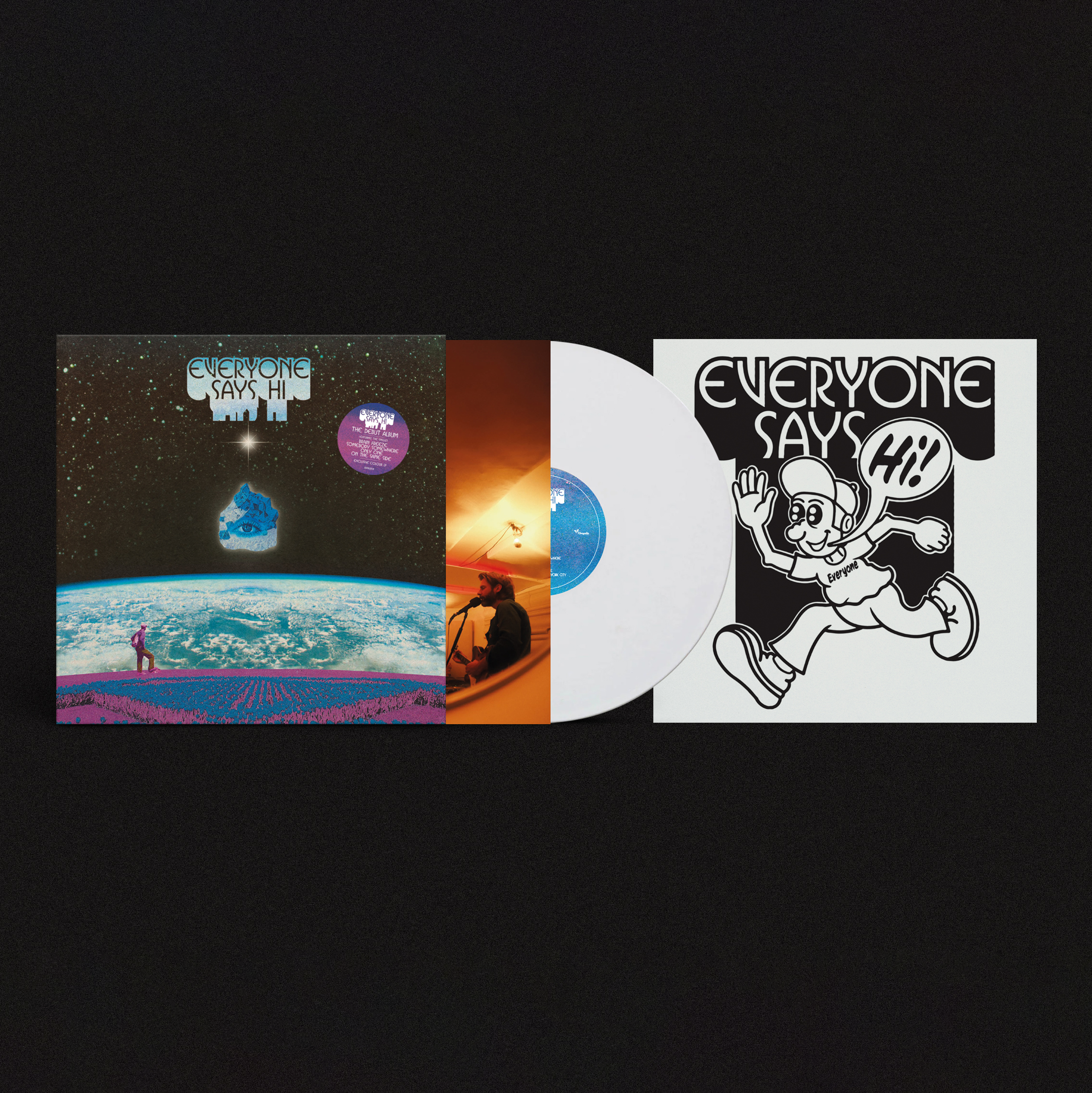 Everyone Says Hi: Limited White Vinyl LP + Bonus Print