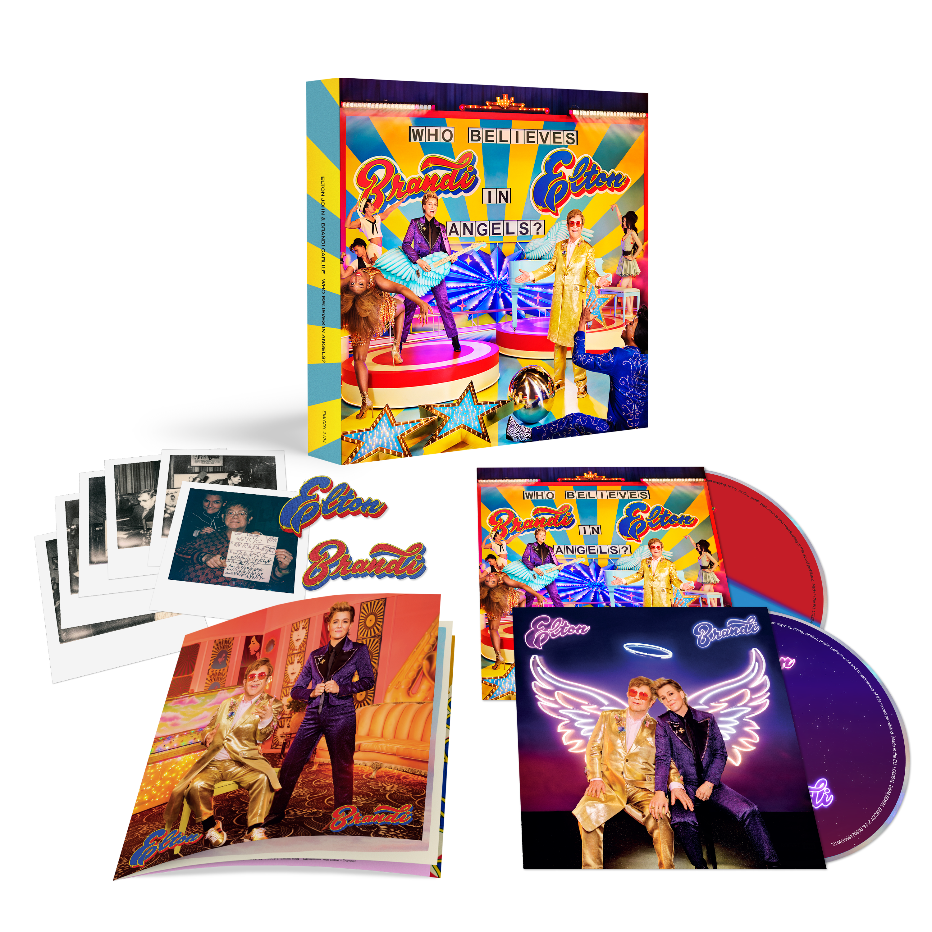 Elton John - Who Believes In Angels? Limited Edition CD/DVD Clamshell Box