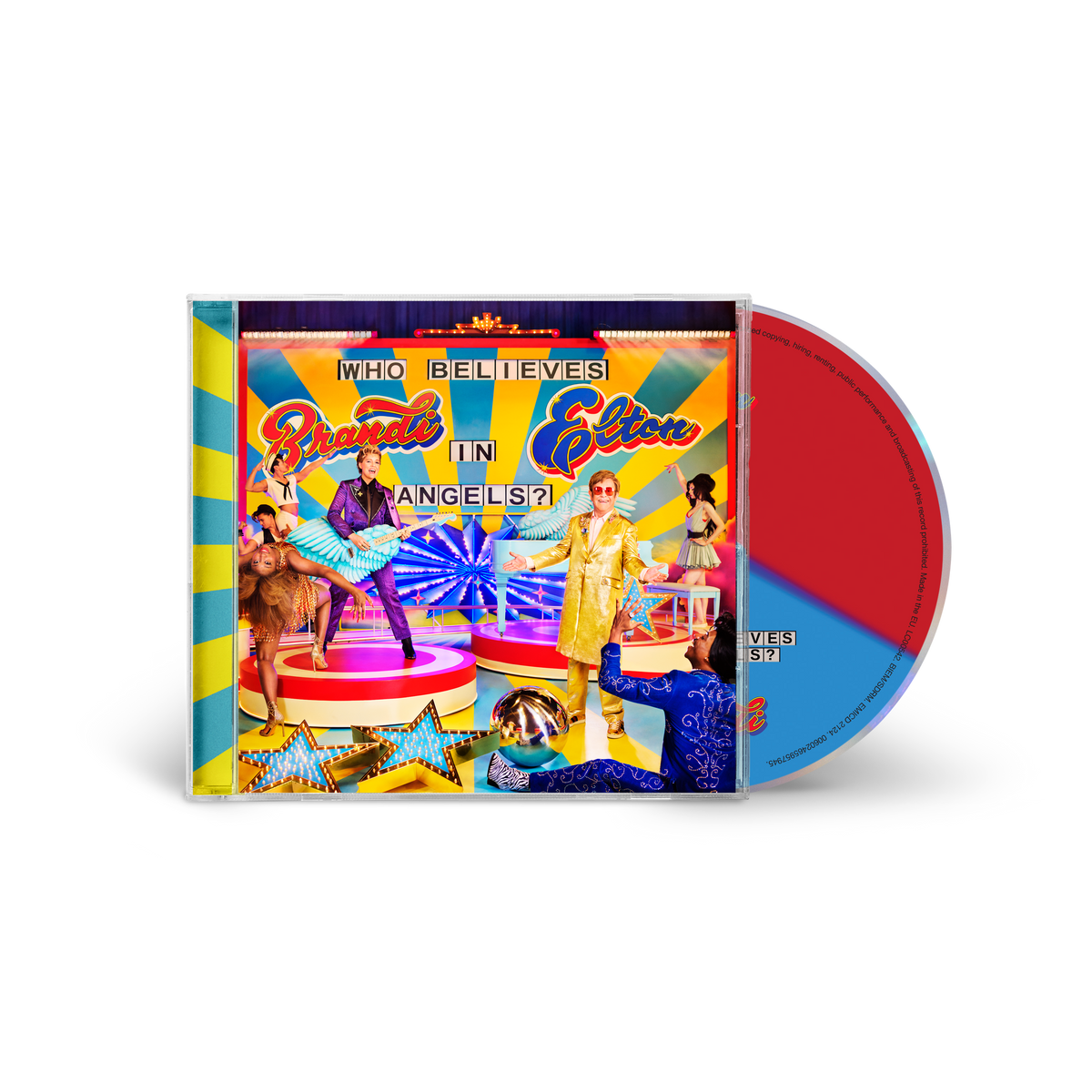 Elton John - CD and Limited Edition Cassette + Signed Art Card Bundle ...