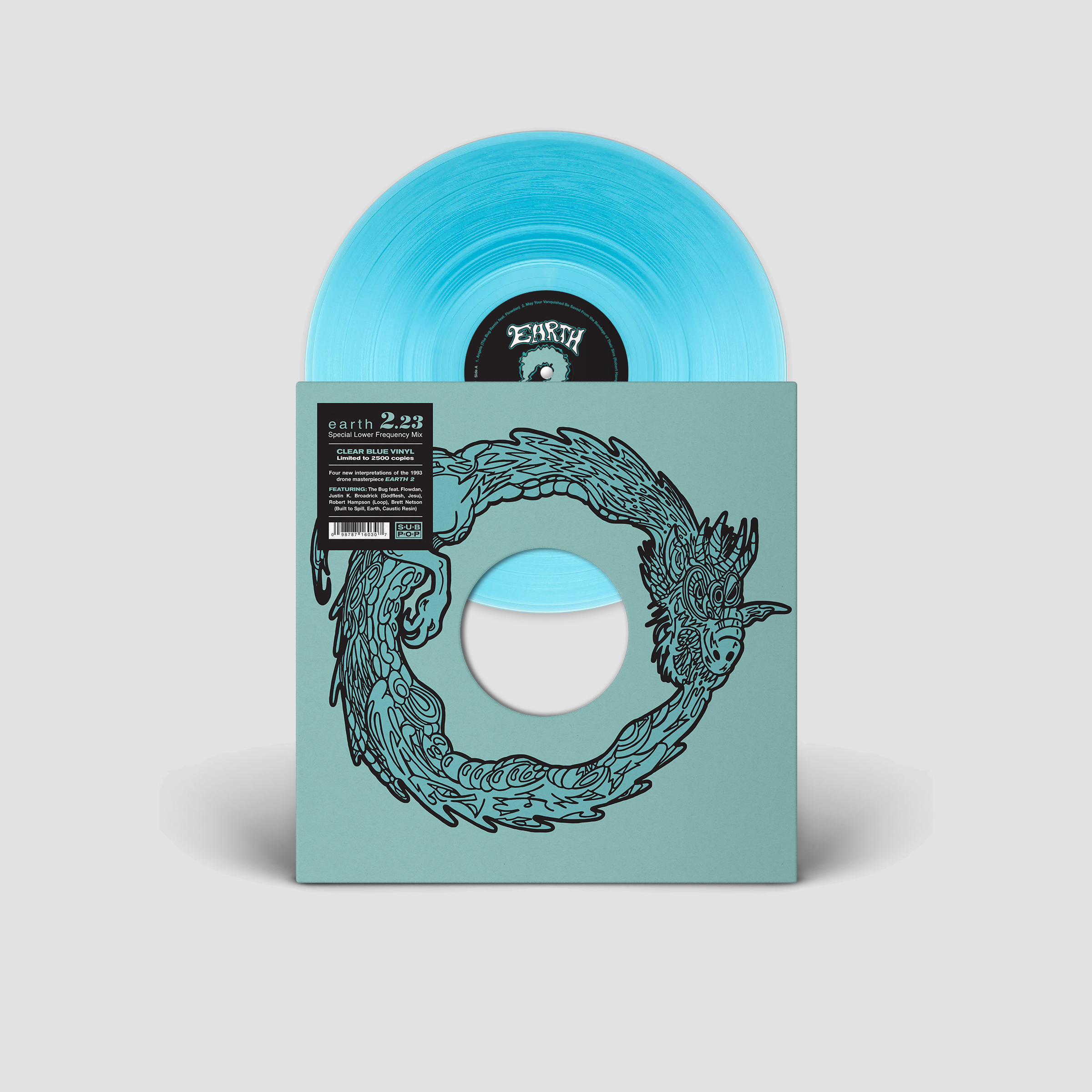 Earth - Earth 2.23 Special Lower Frequency Mix: Limited LOSER Glacial Blue Vinyl LP