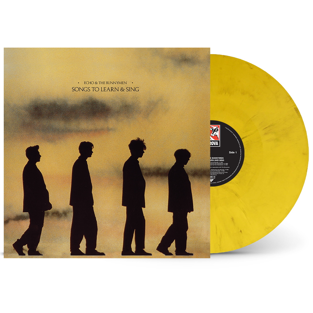Echo & The Bunnymen - Songs To Learn & Sing: Yellow & Black Marble Vinyl LP