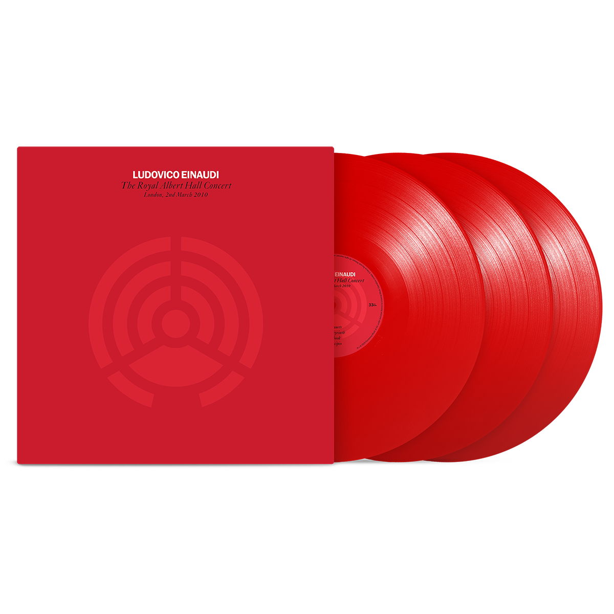 Ludovico Einaudi - The Royal Albert Hall Concert: Limited Red Vinyl 3LP [RSD24]