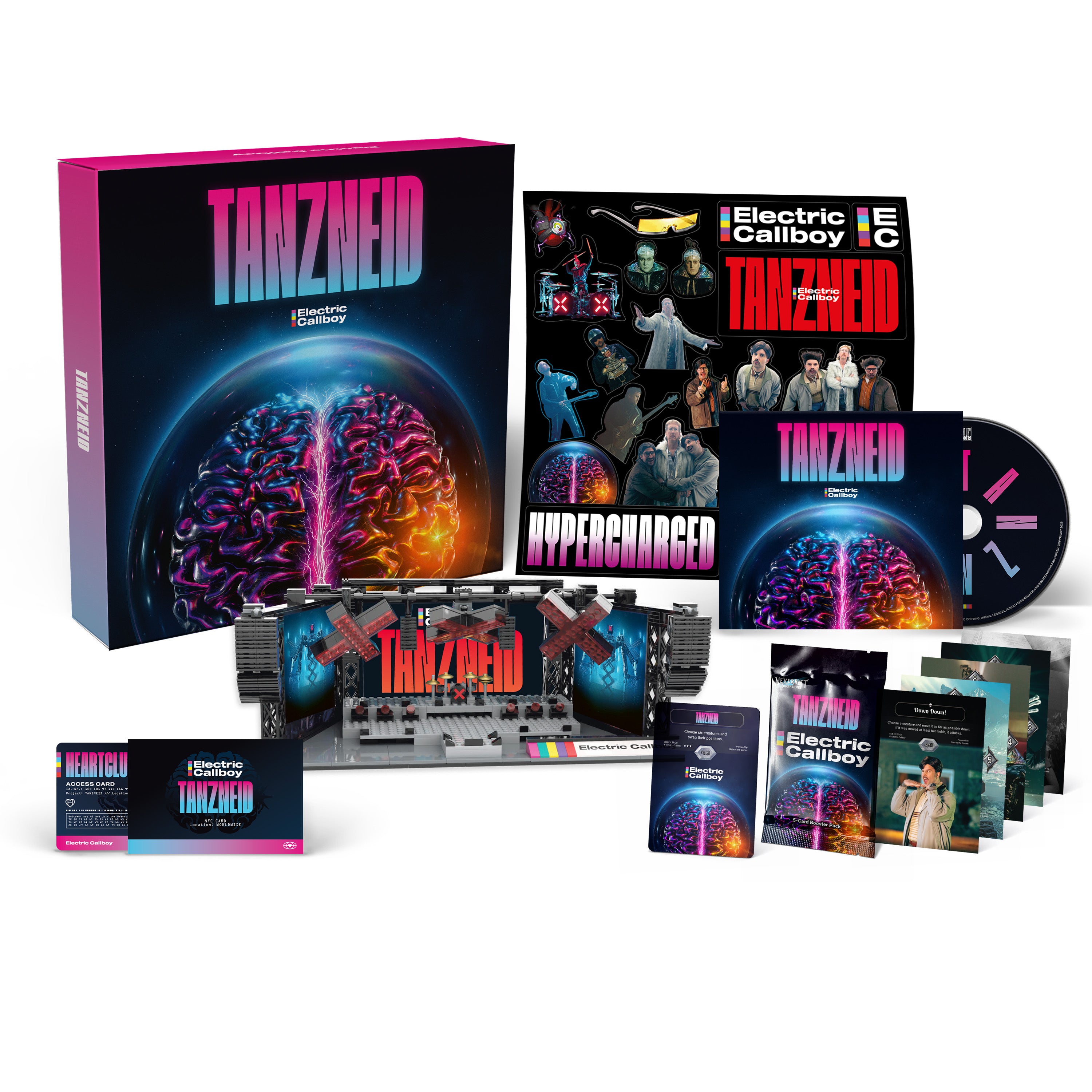 Electric Callboy - TANZNEID Ltd. Deluxe CD Box Set & NFC-Fancard